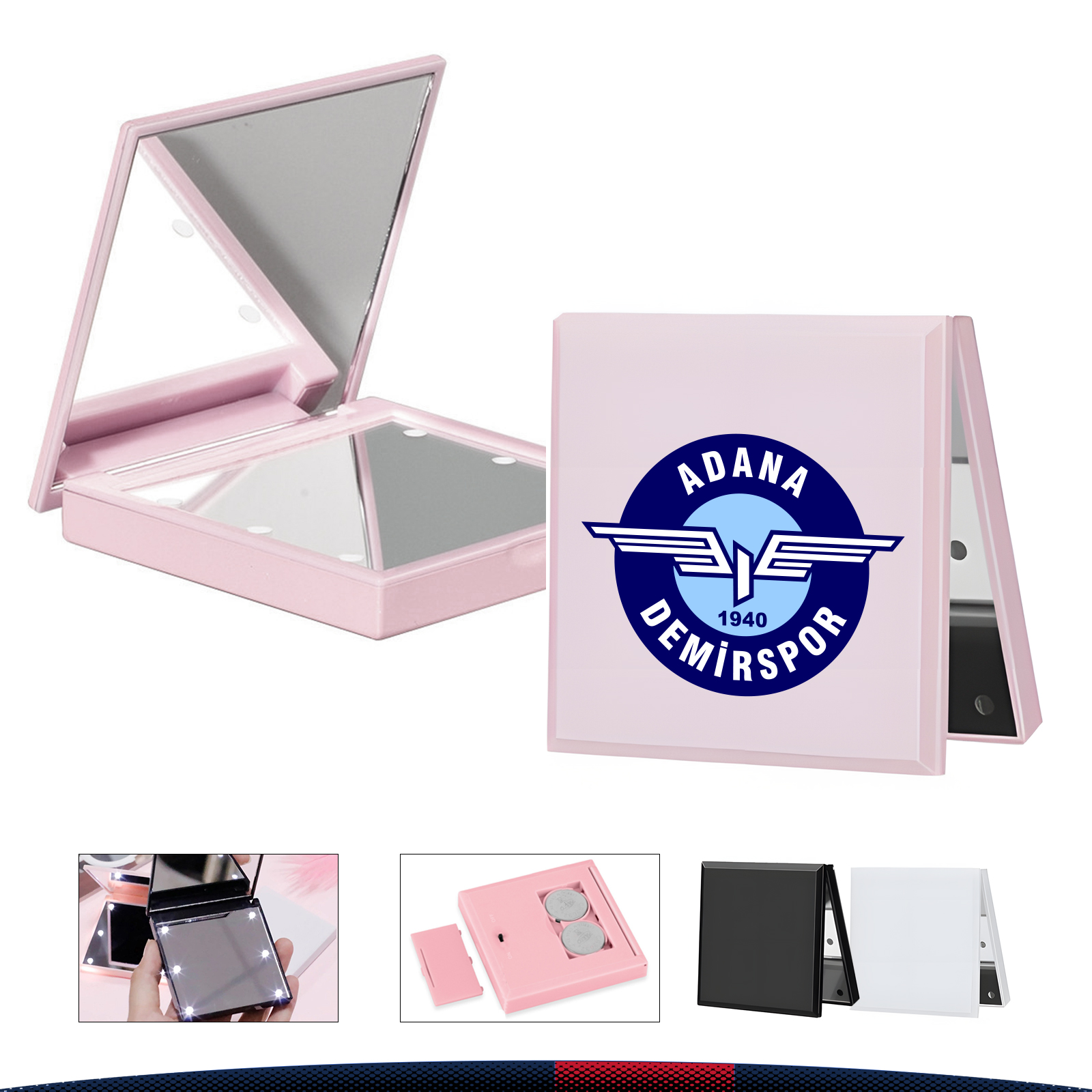 Jcsiks Mini LED Makeup Mirror 6