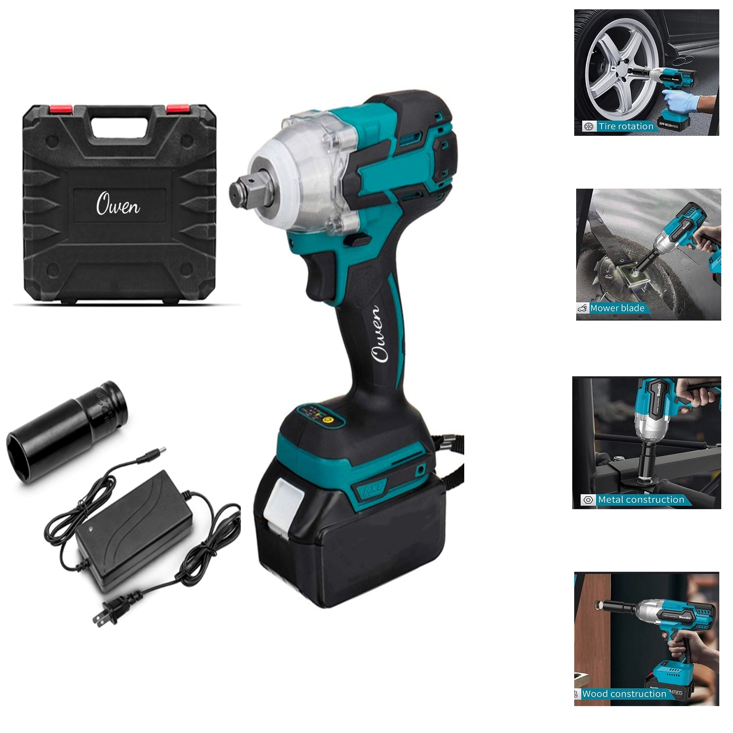 Cordless Electric Impact Wrench 2