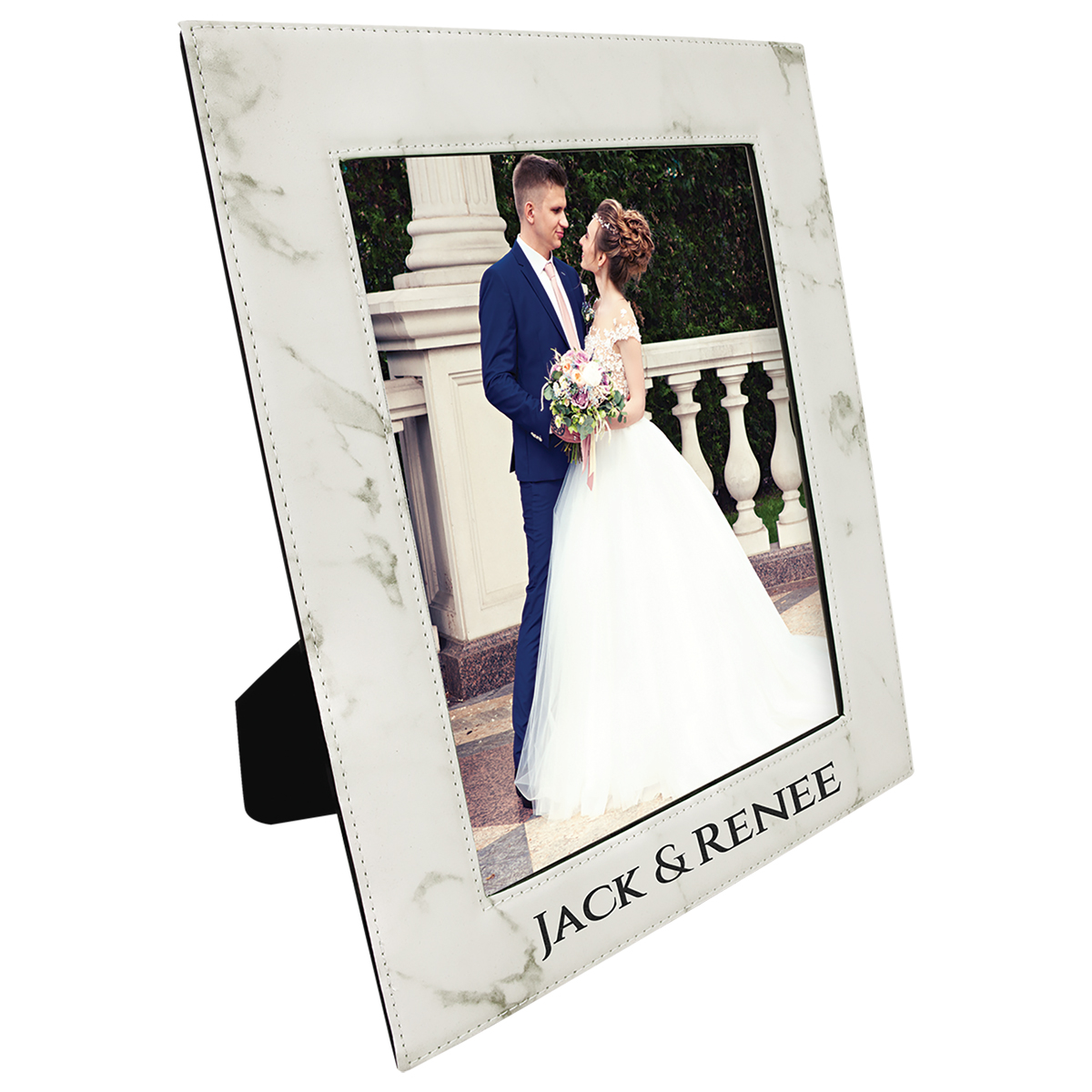 8" x 10" Marble Leatherette Photo Frame
