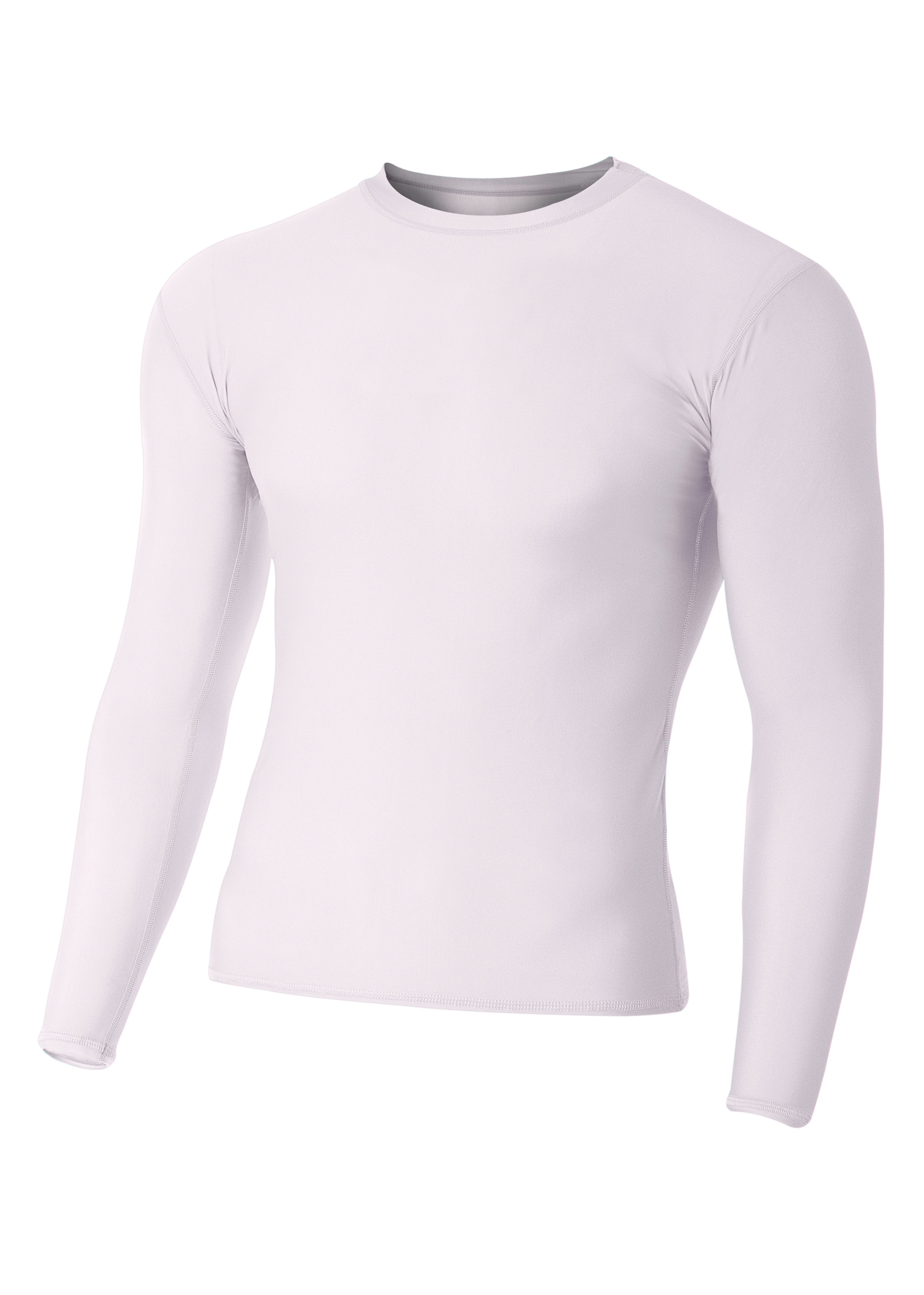 A4 Youth Long Sleeve Compression Crew 10