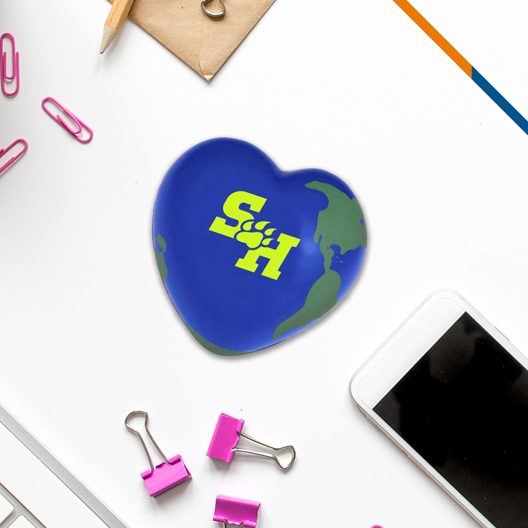 Oania Earth Heart Stress Ball 3