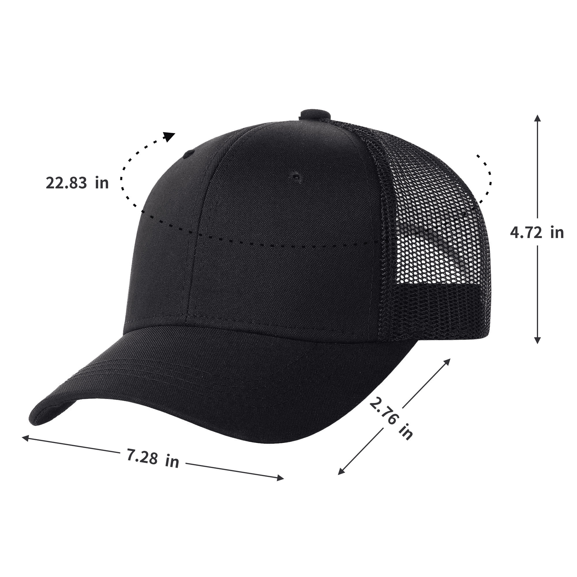 MOQ10 Trucker Mesh Hat 3