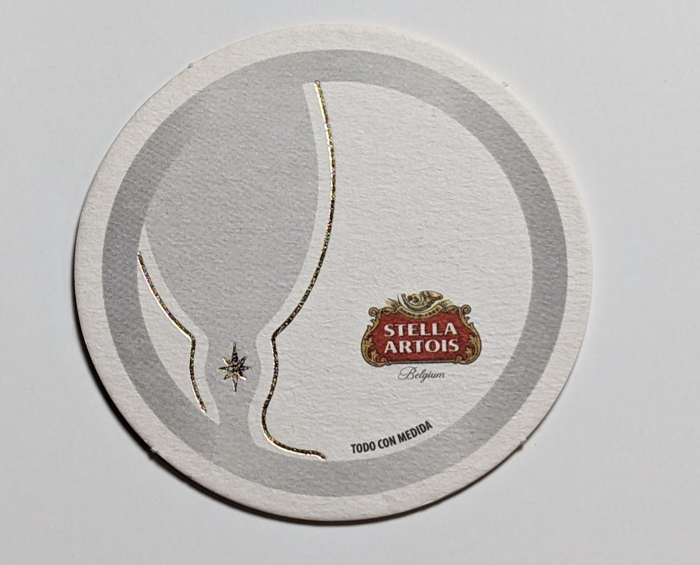 3.5" or 4" circle coasters with foil stamp 1 side Mediumweight 60pt 5