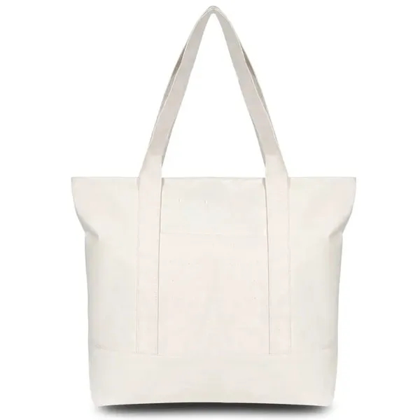 Premium Heavyweight Cotton Canvas Boat Tote, custom tote bag with logo imprint 5