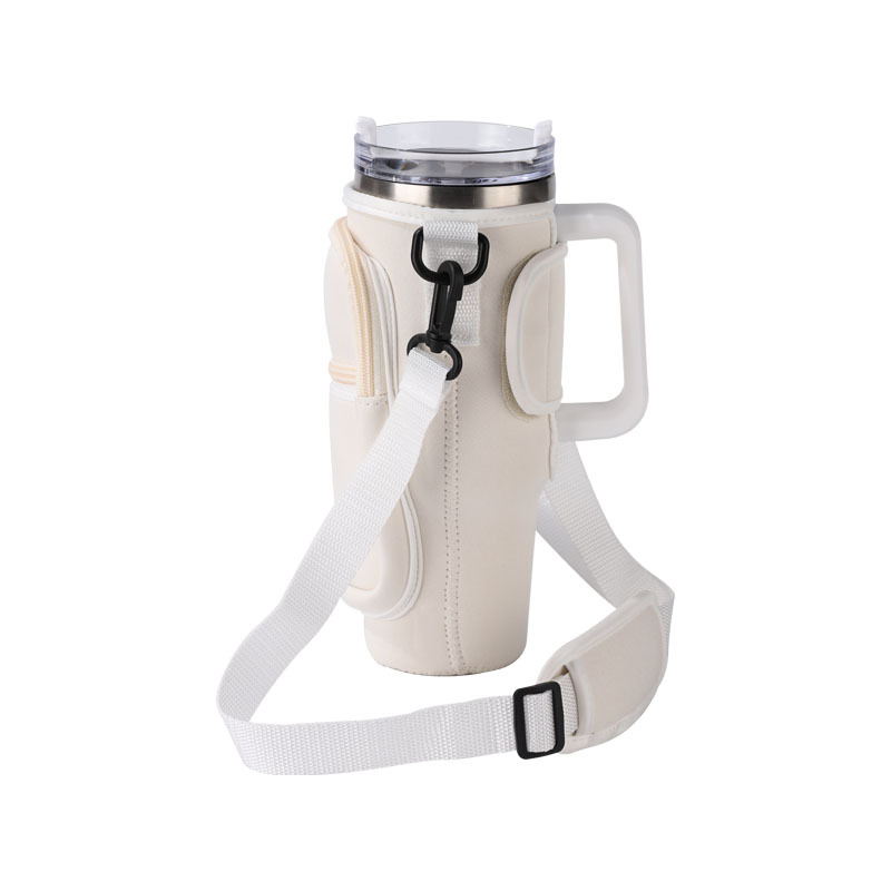 Water Bottle Carrier Bag Holder With Pocket for 40oz Tumbler 2