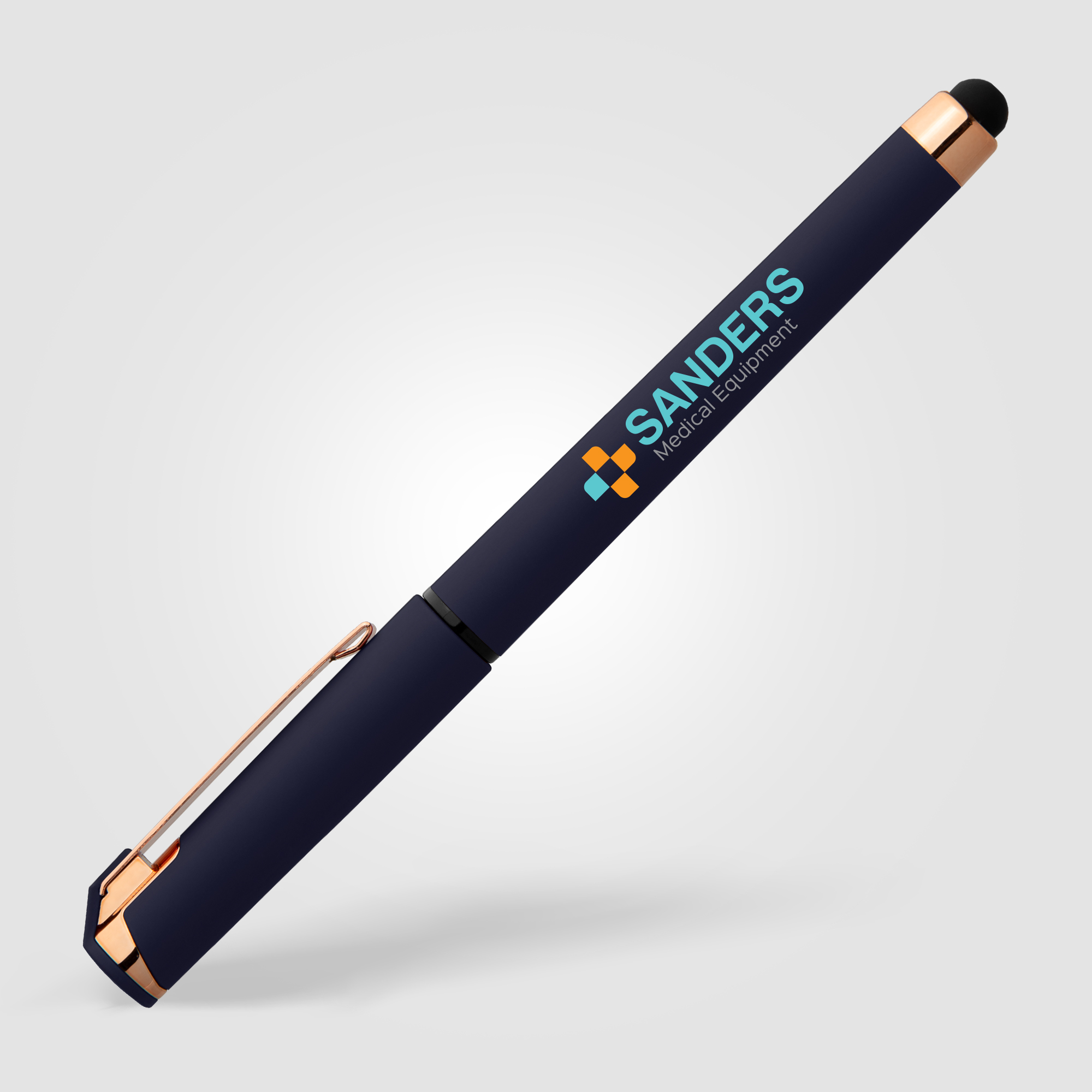Islander Softy Rose Gold Gel Pen w/ Stylus 23