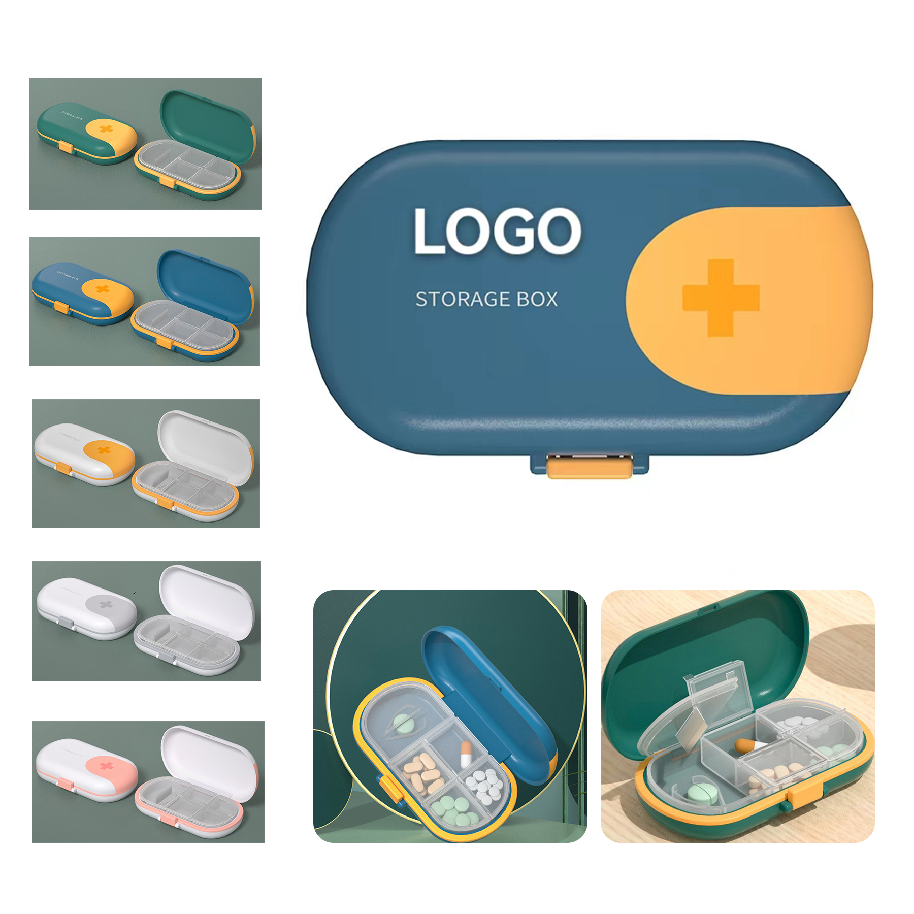 Portable Pill Box with Blade 2