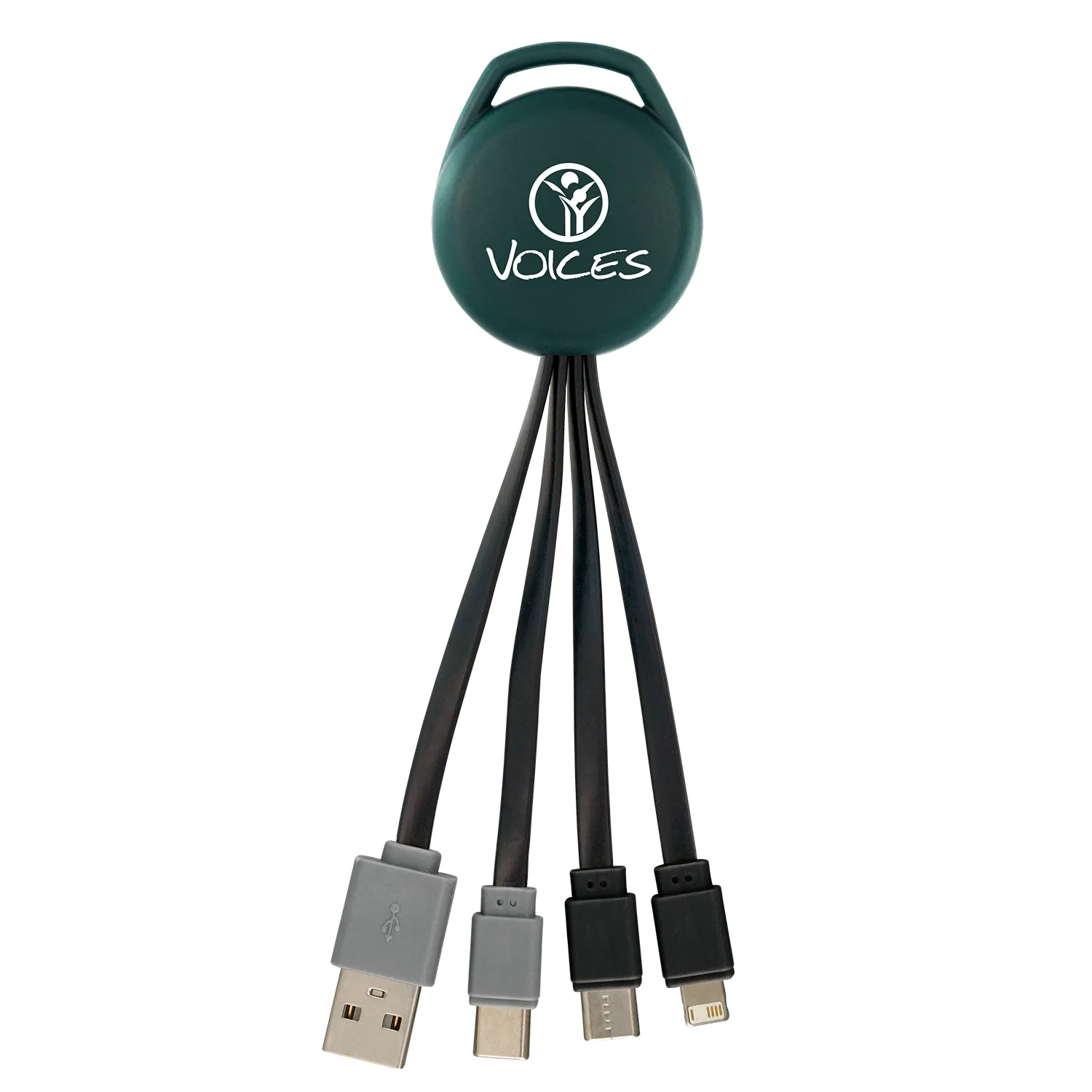 VIVID DUAL INPUT 3-IN-1 CHARGING CABLE 12