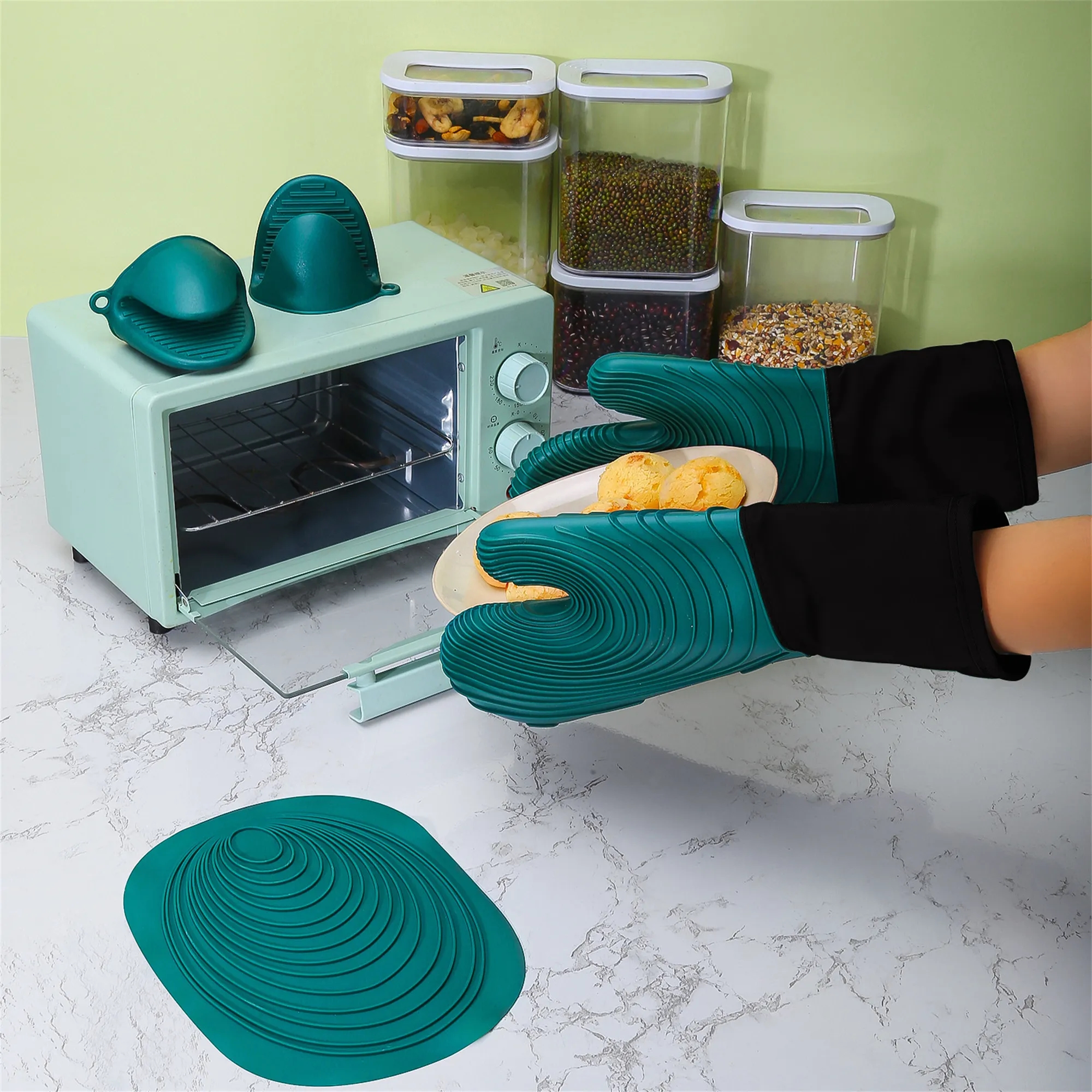 Silicone Oven Mitt 18