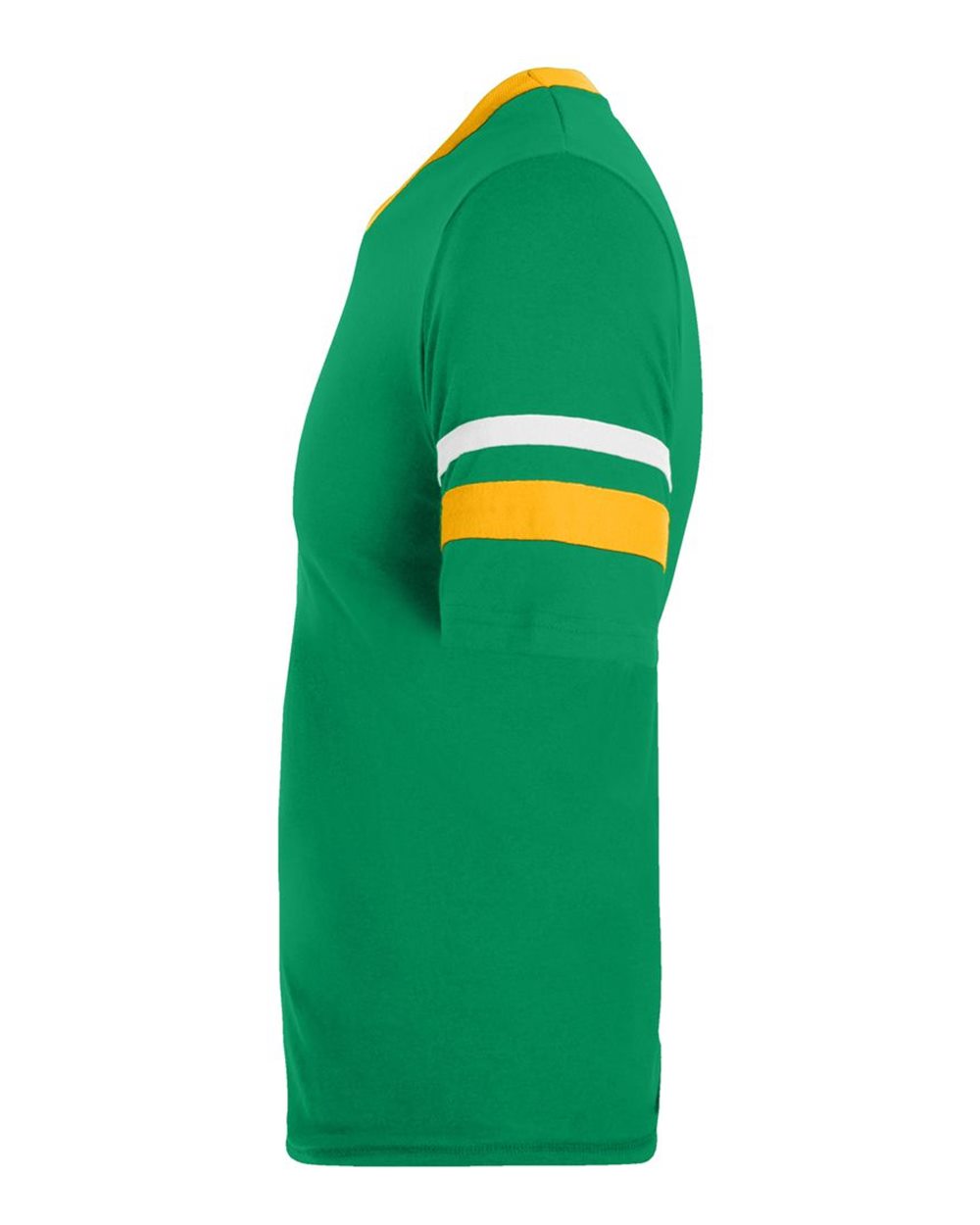 V-Neck Jersey with Striped Sleeves - 360 67