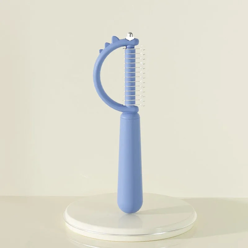 2-in-1 Stainless Steel Cat Comb 3