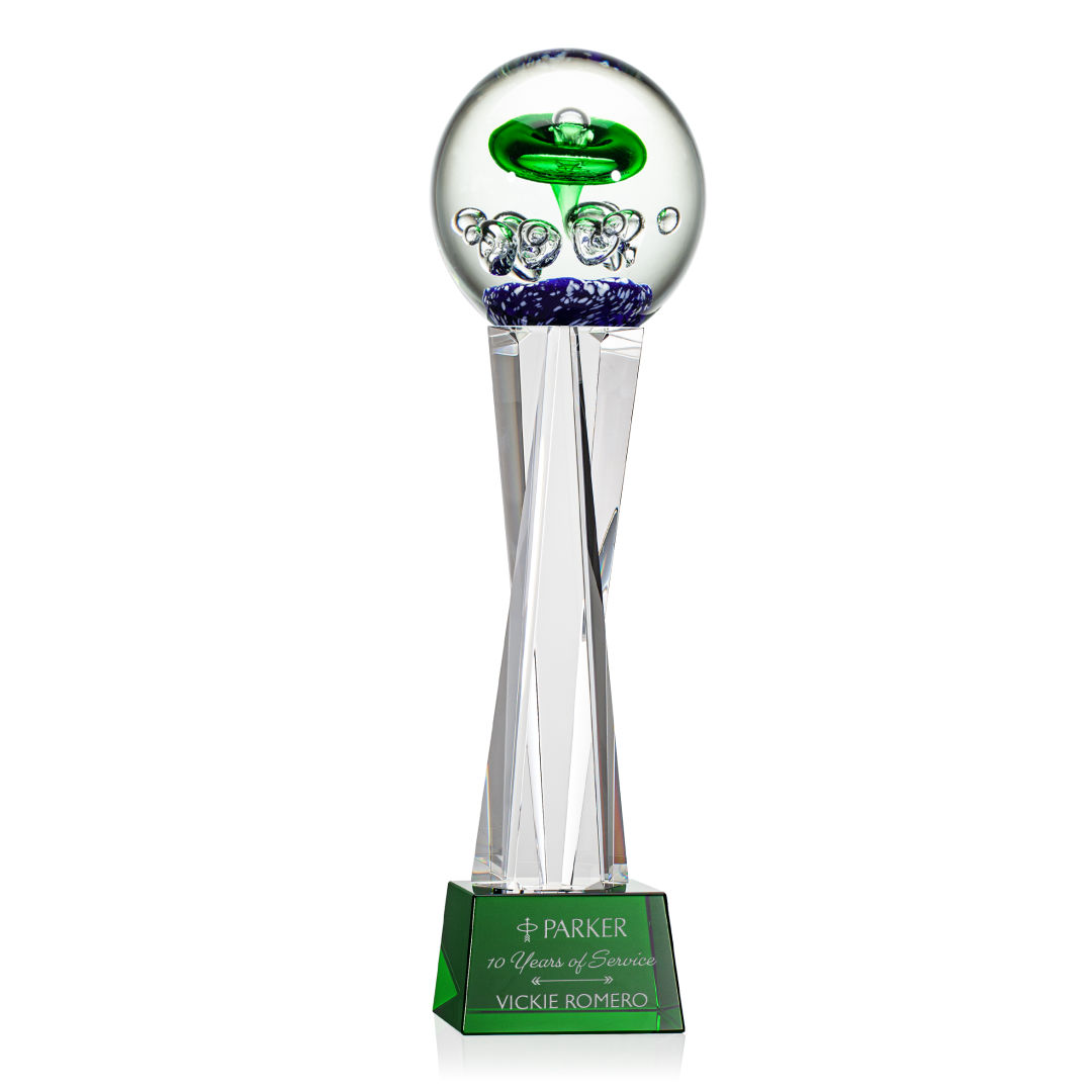 Aquarius Award on Grafton Base - Green 8