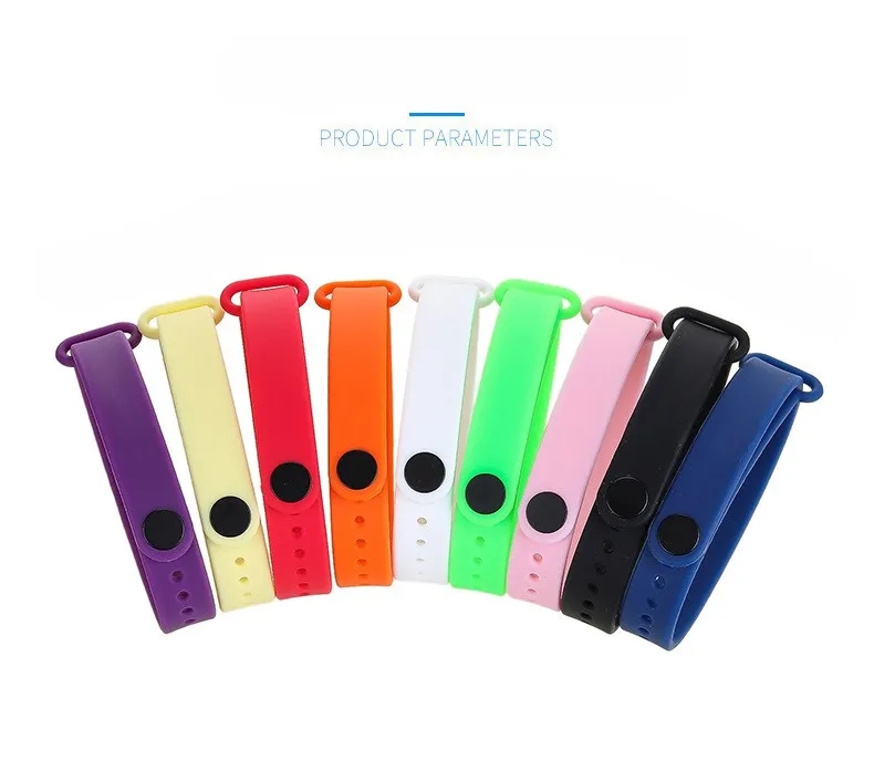 Glow-in-the-Dark Adjustable Silicone Wristband 3