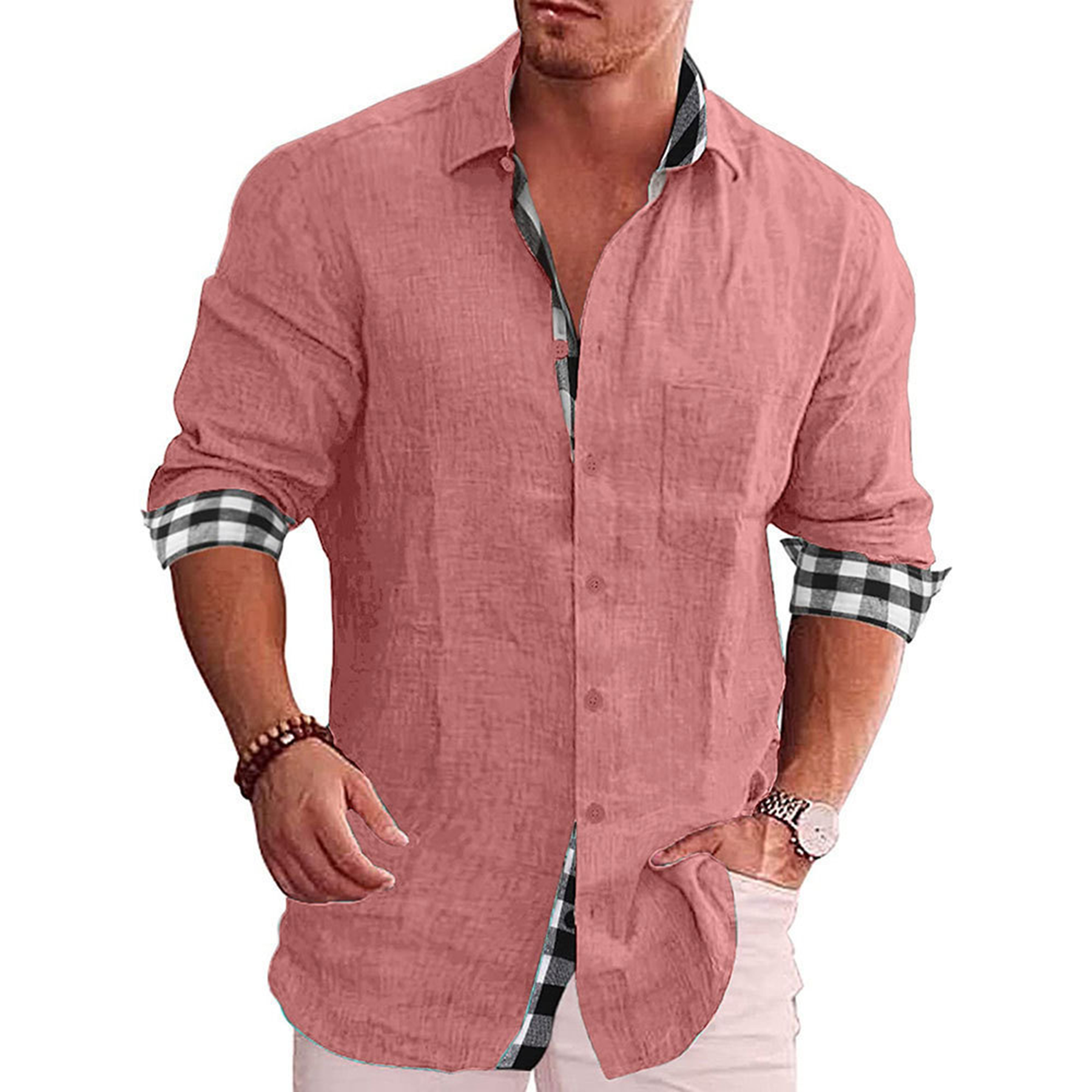 Casual Linen Shirt 8