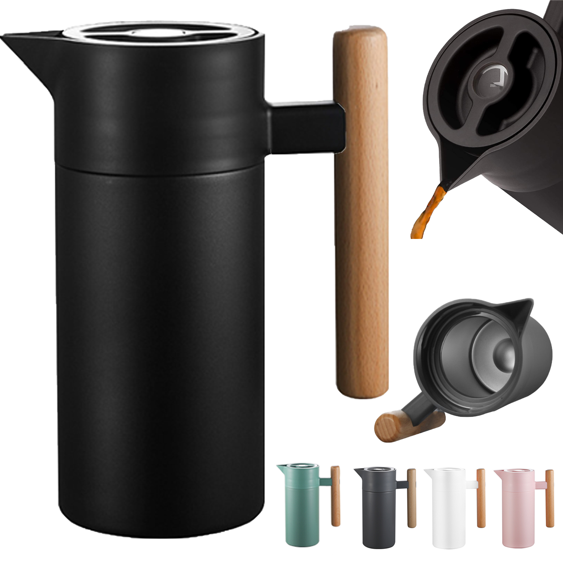Thermal Coffee Carafe 40 Oz 2