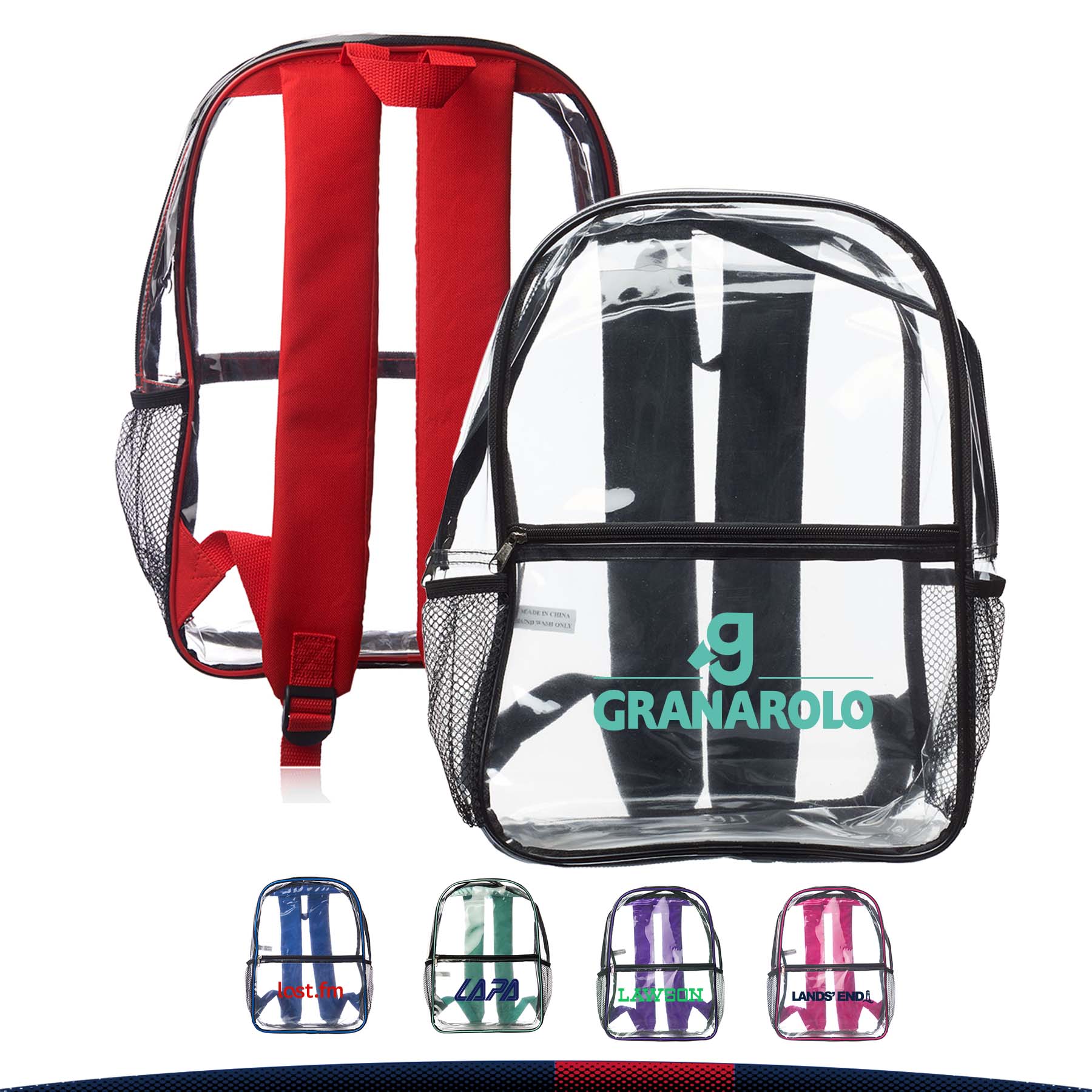 Sumer Clear Backpacks 9
