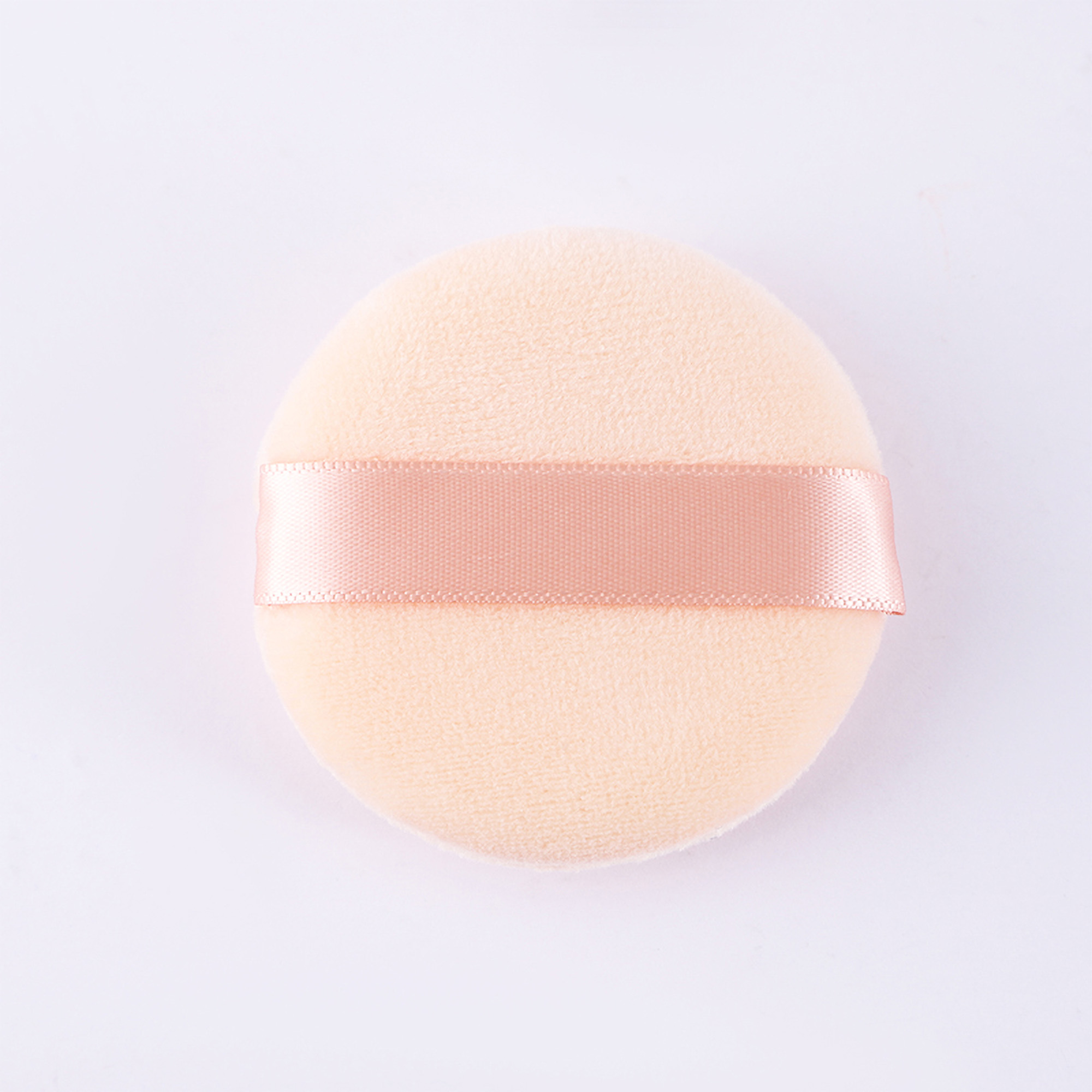 Powder Puff Washable Round Soft Velour Loose 3