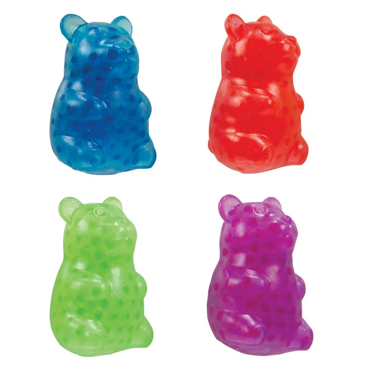 Stress Ball Gummy Bears - 3.5" 1