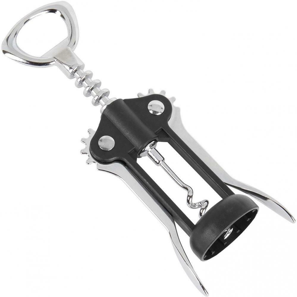 Premium Wing Corkscrew bottle opener with Linen Pouch 5