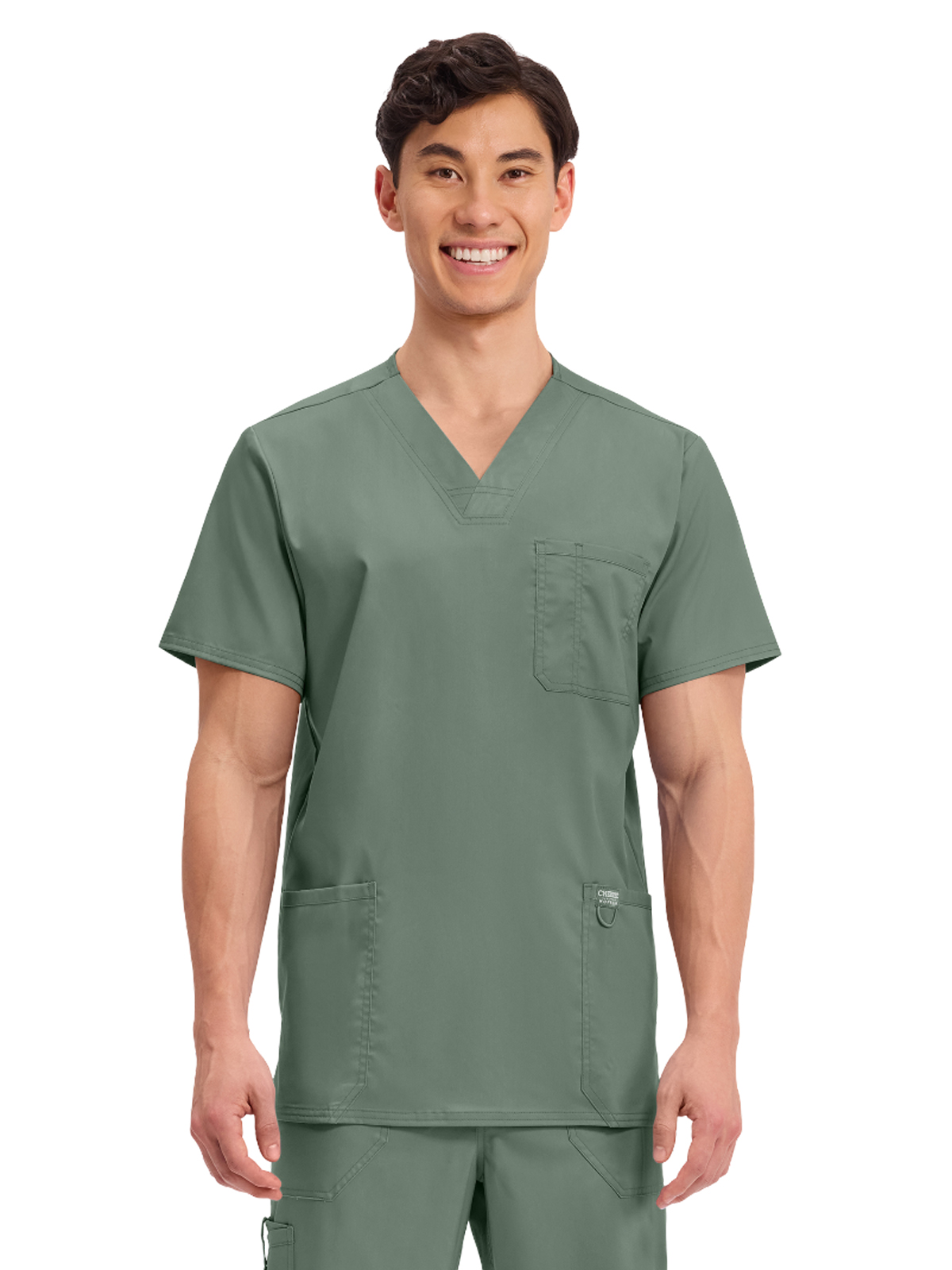 Cherokee - Workwear Revolution - Men's 3-Pocket V-Neck Top 7