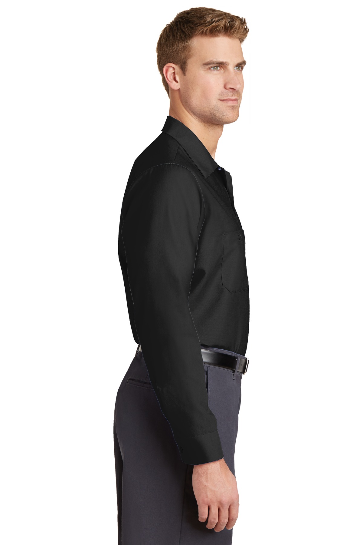 Red Kap Long Sleeve Industrial Work Shirt. SP14 64