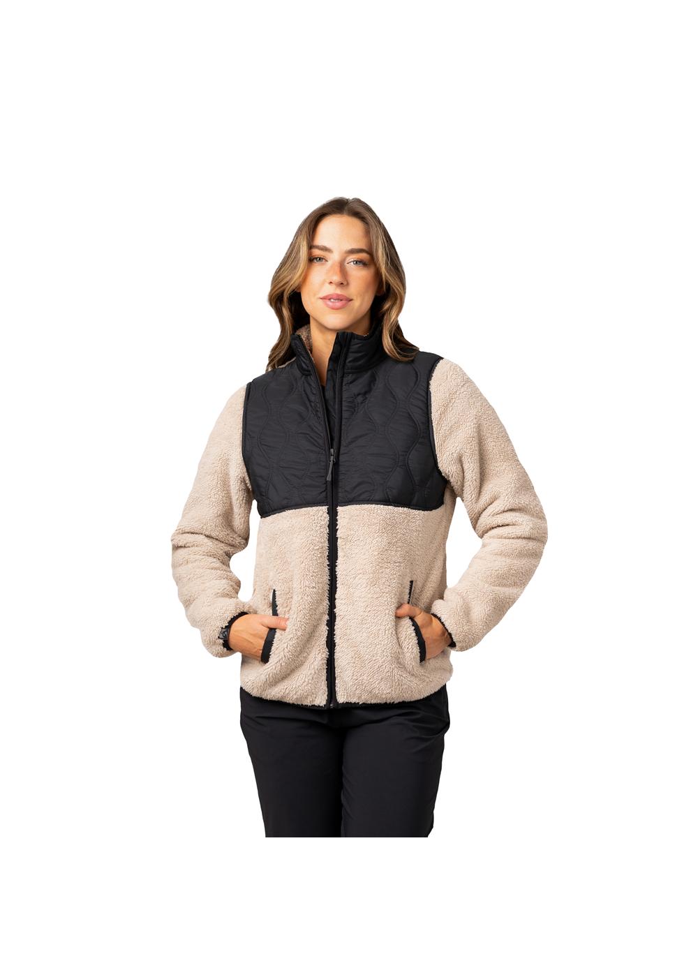 Storm Creek Women's Teddy Quilted Teddy Fleece Jacket 4