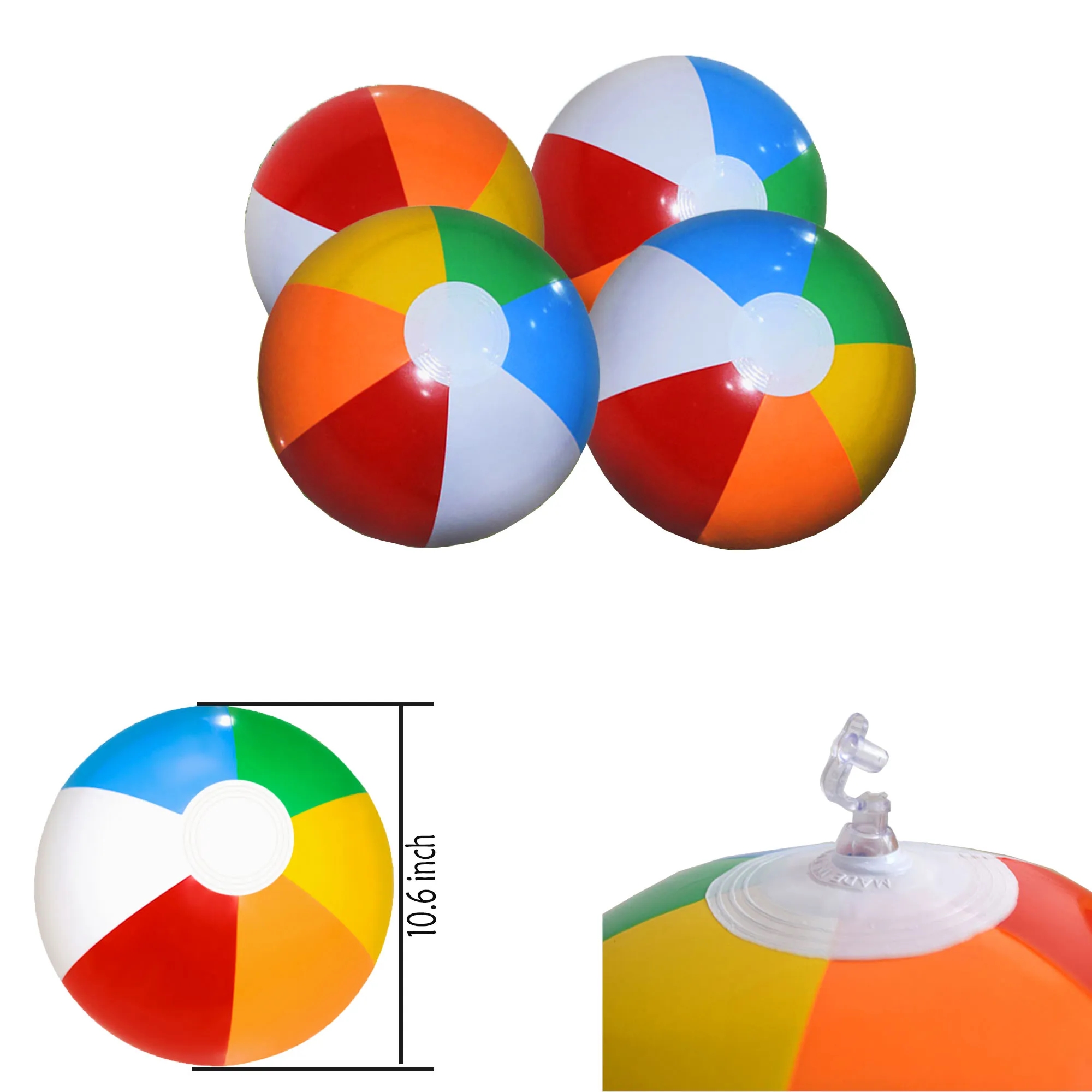 12" Inflatable Beach Ball  MOQ 100 2