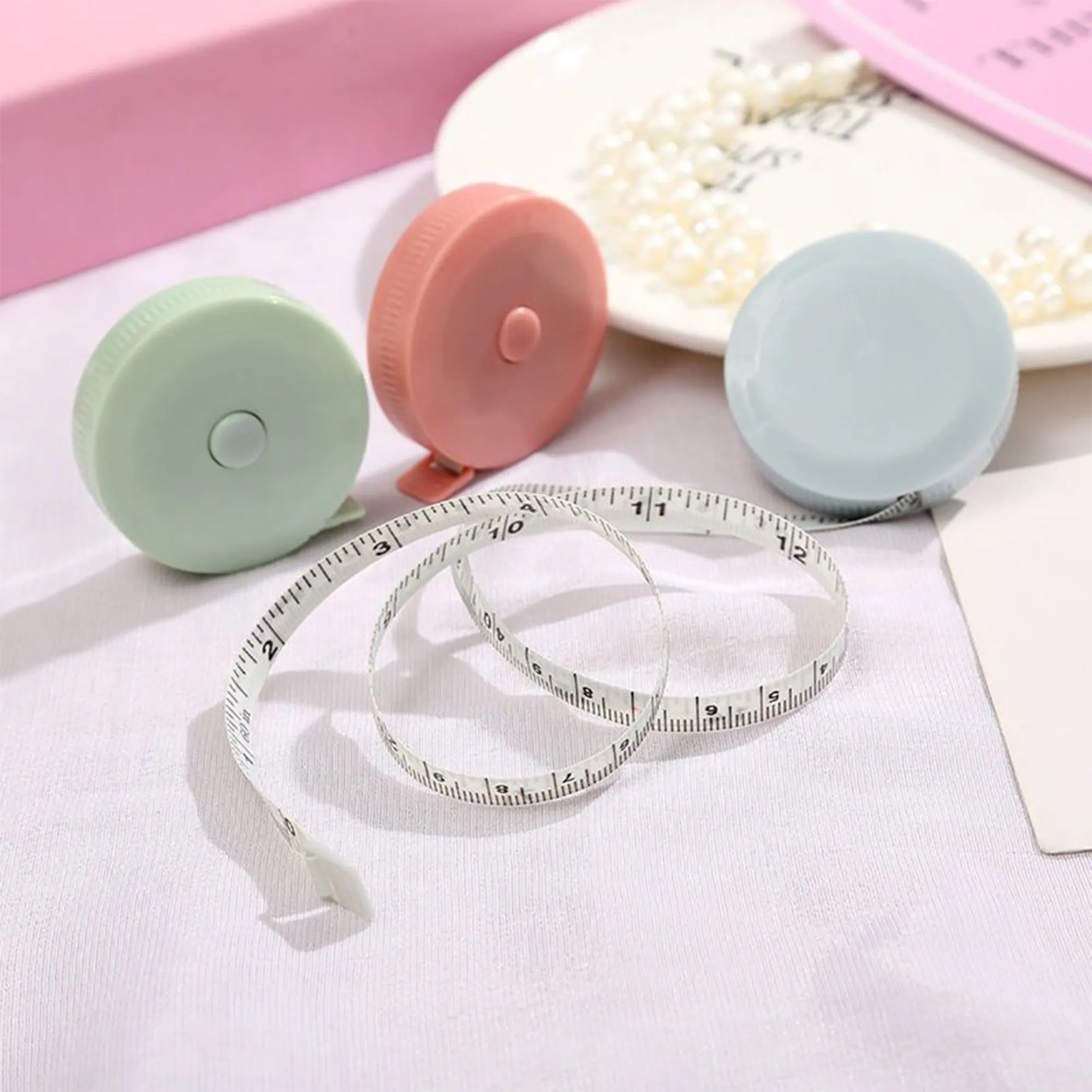 Portable Mini Round Tape Measure 1