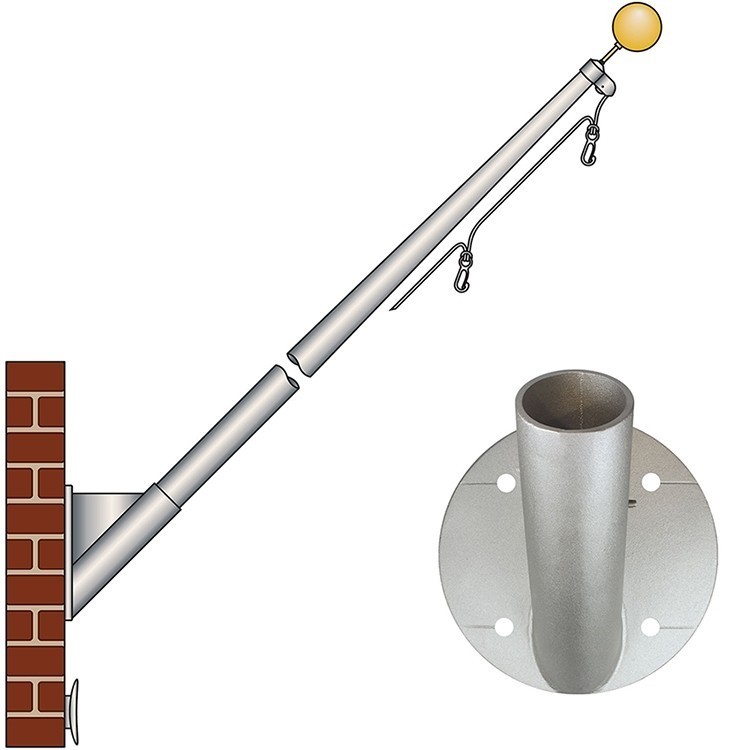 10' Outrigger Wall Mount Series (Ecos8) 1