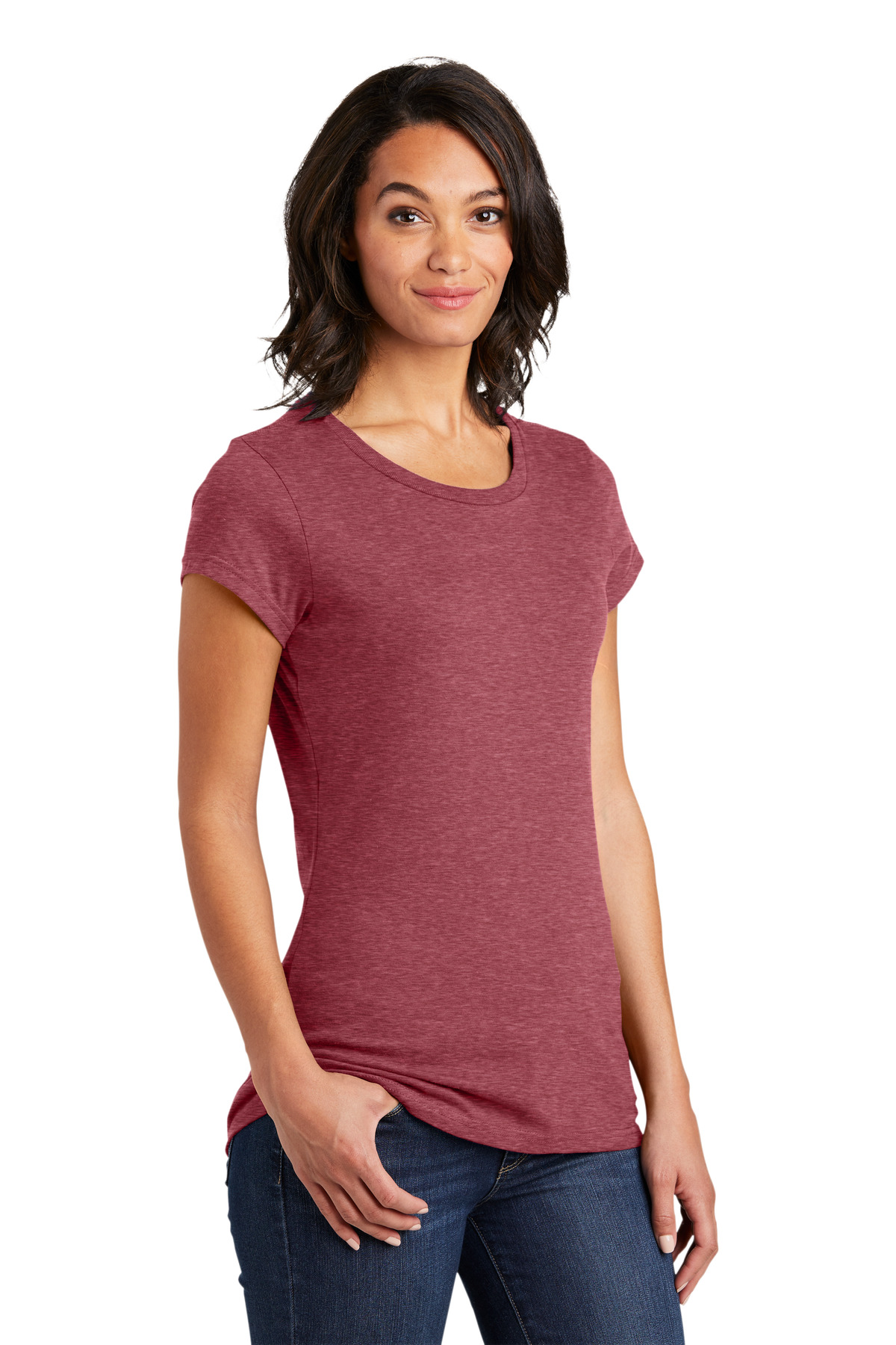 District Women's Fitted Very Important Tee . DT6001 79