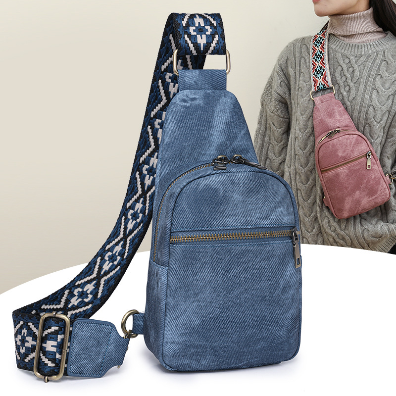 PU Sport Shoulder Chest Bag 3