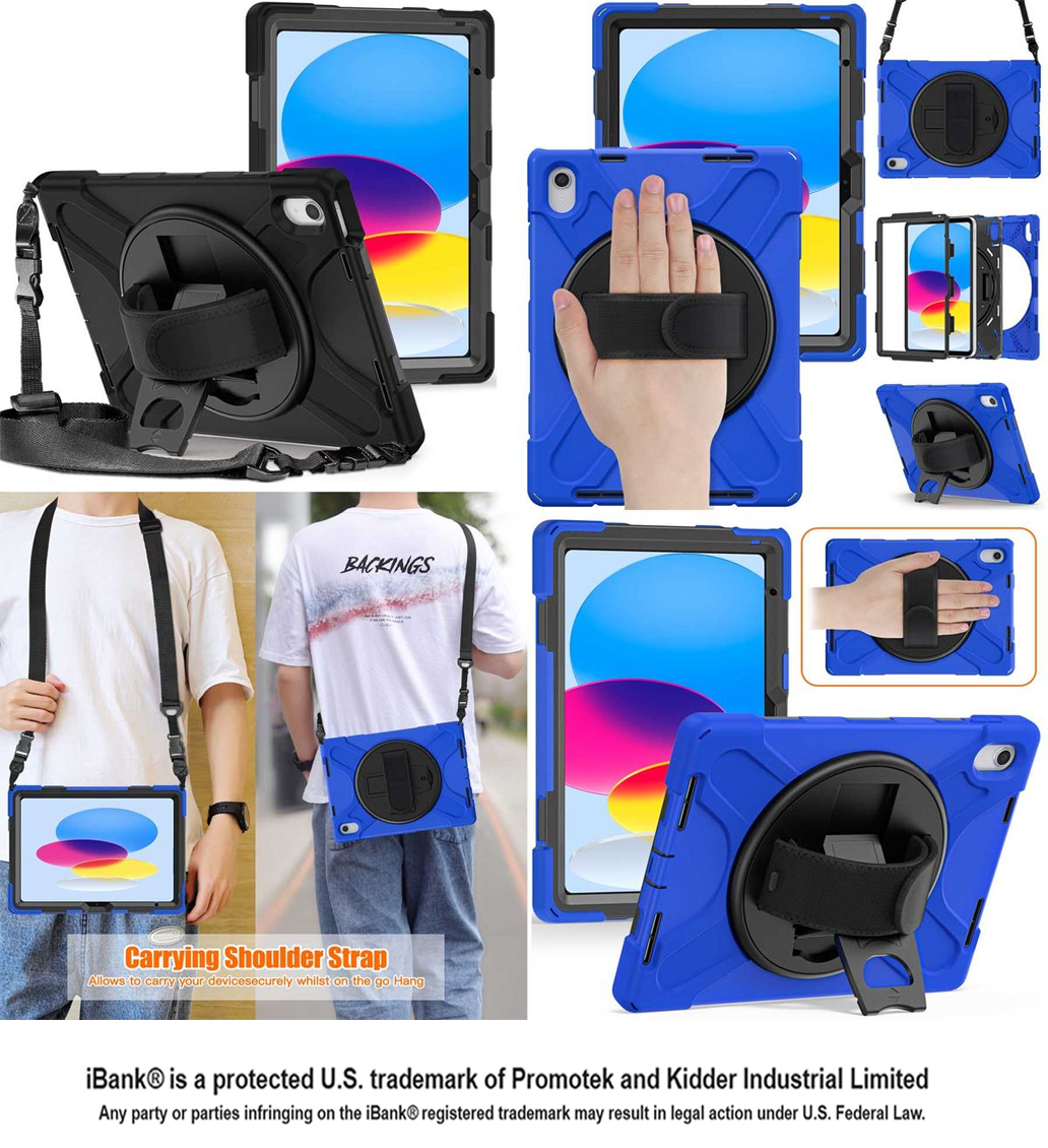 iBank ® Shockproof Case for iPad 11" (A16) 11th/10th 10.9" (2025/2022) 2