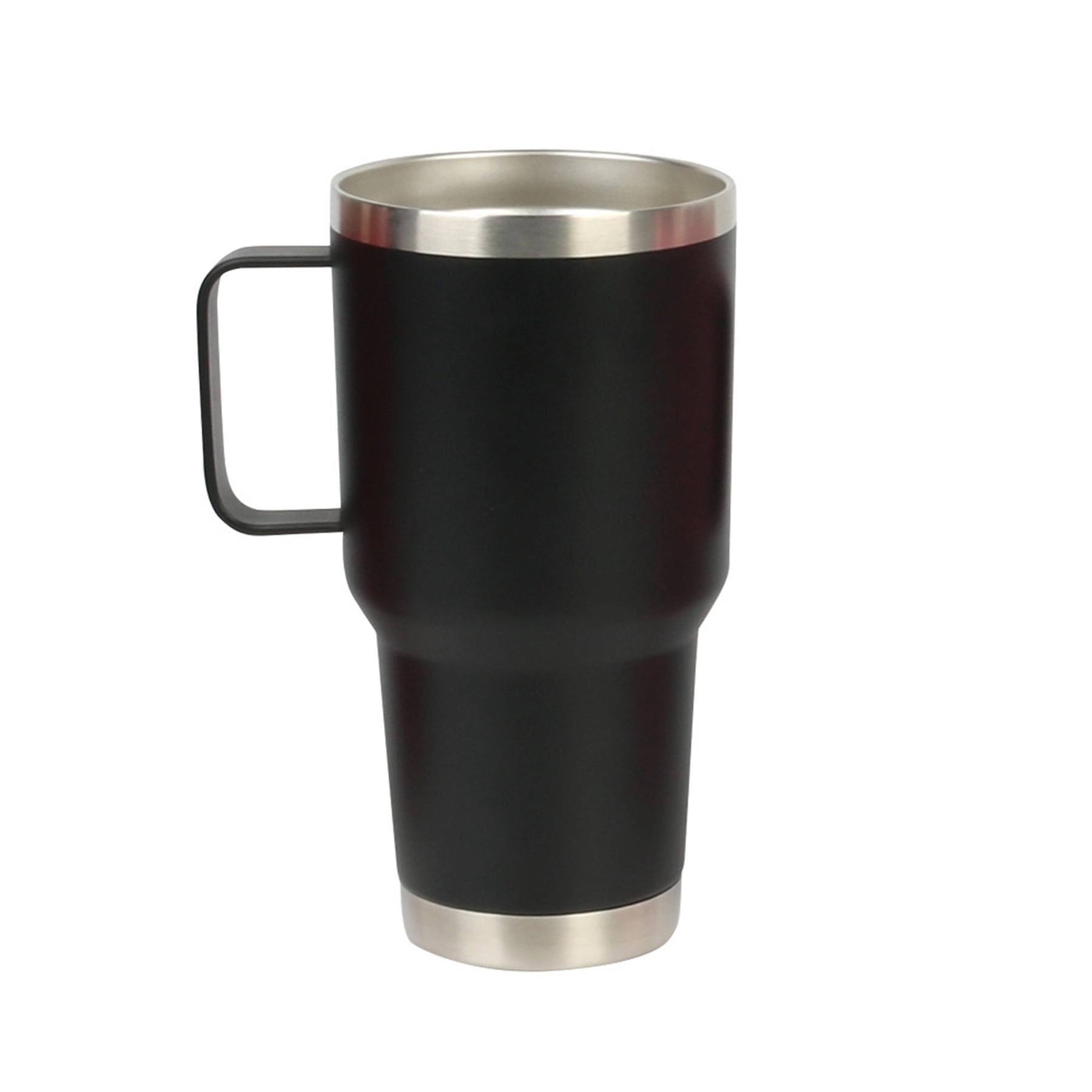 30 Oz. Stainless Steel Double Wall Tumbler With Handle 2