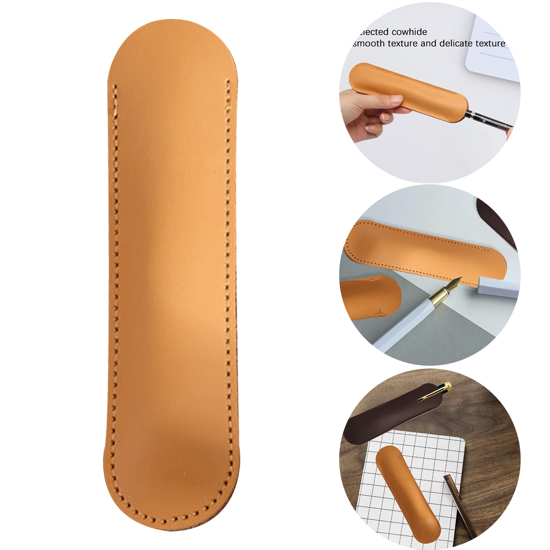 Leather Fountain Pen Sleeve 2