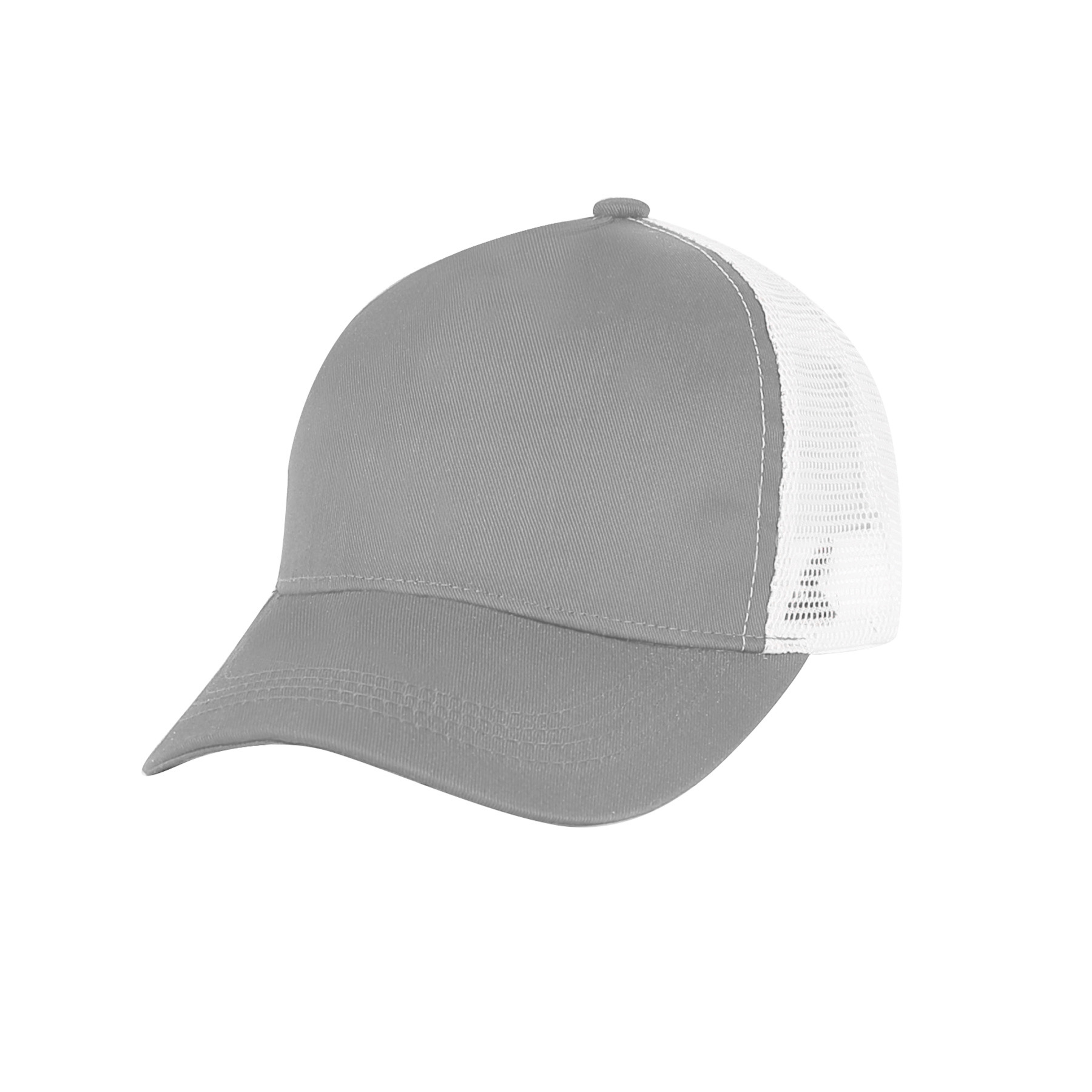 5 Panel Structured Trucker Cap W/Snapback 21
