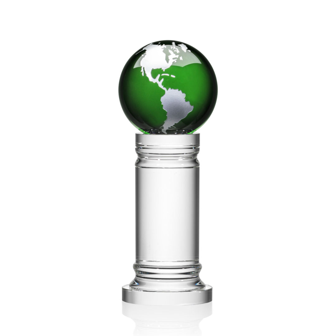 Colverstone Globe Award - Green/Silver 3