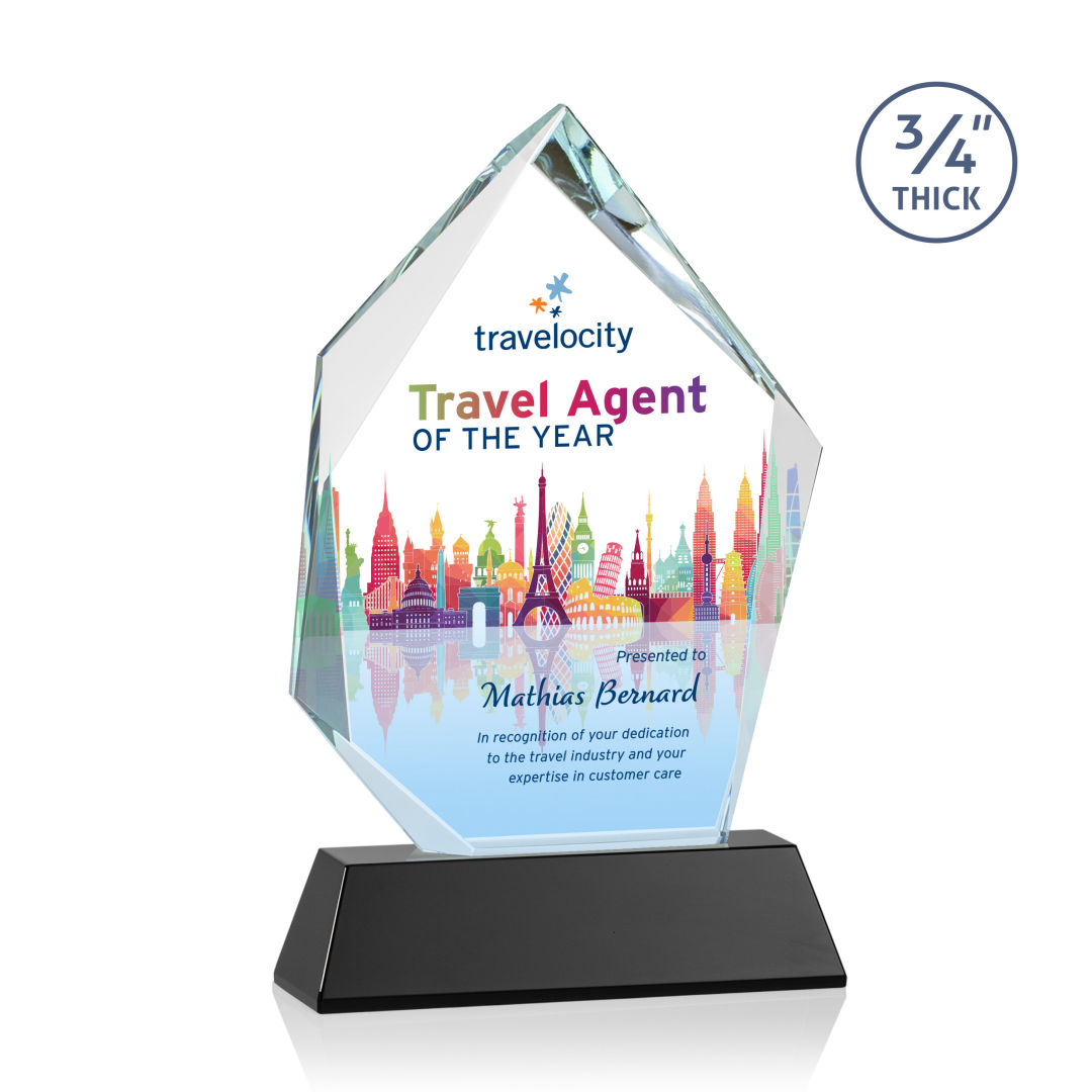 Deerhurst Ice Peak VividPrint™ Award on Newhaven - Black