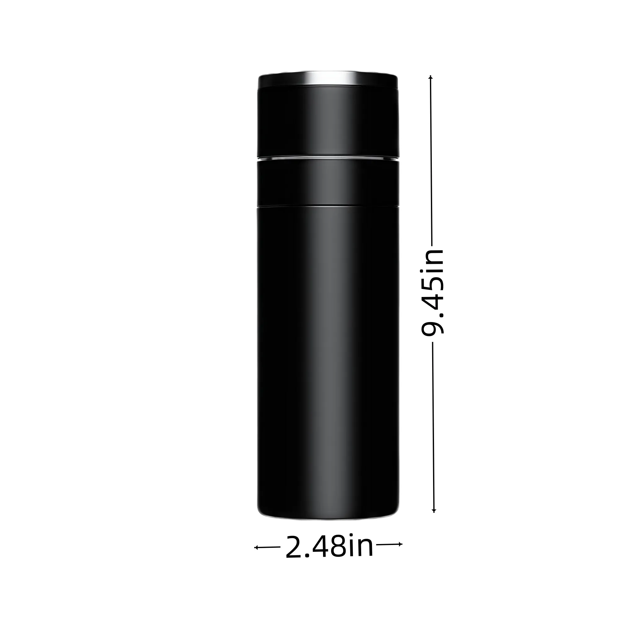 17oz One-Touch Lid Car Tumbler Stainless Steel Insulated Cup 6