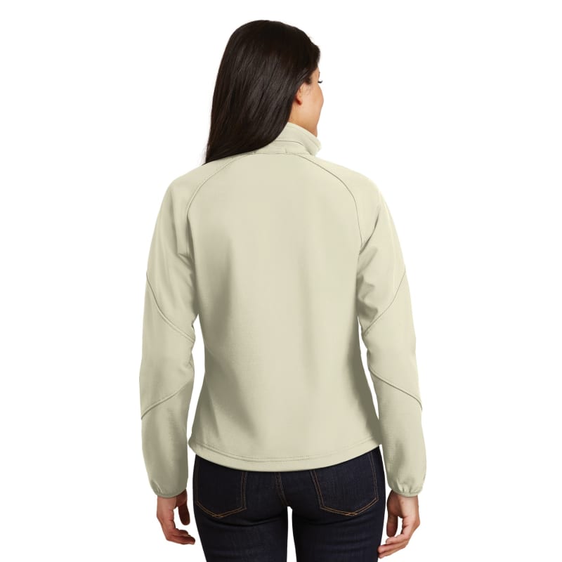 Port Authority Women's Textured Soft Shell Jacket. 6
