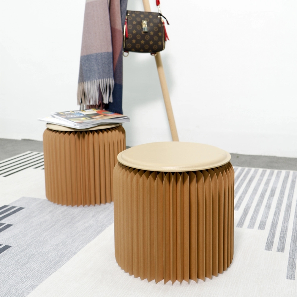 Flexible Folding Paper Stool 8