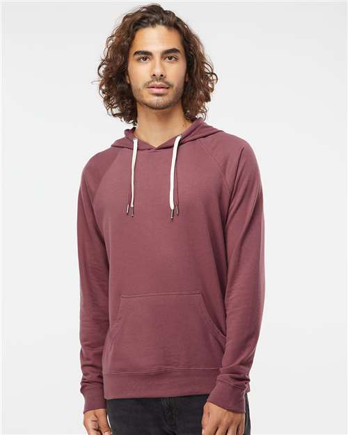 Unisex Icon Lightweight Loopback Terry Hooded Sweatshirt - SS1000 58