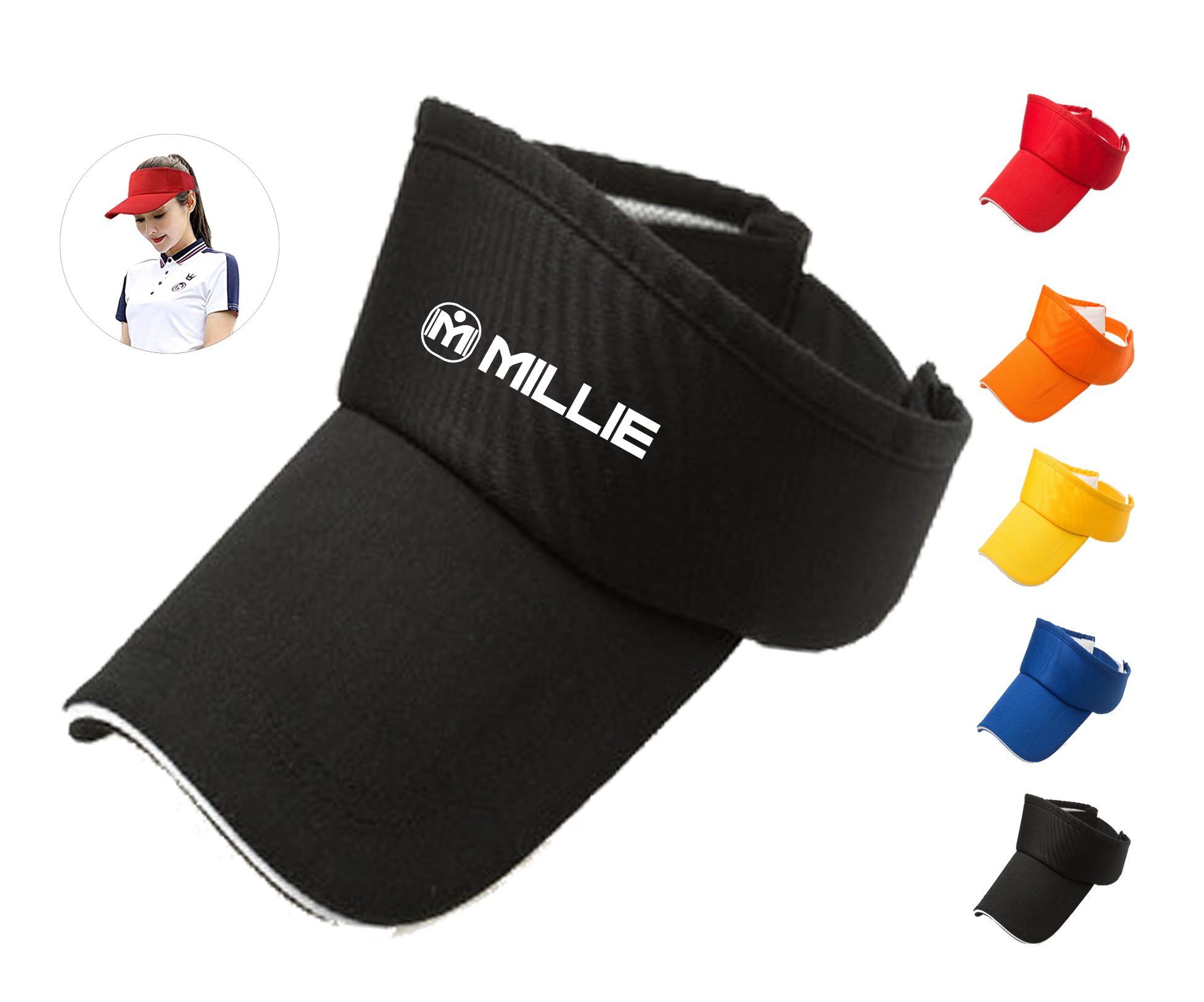 Adjustable Sports Sun Visor Hat 1