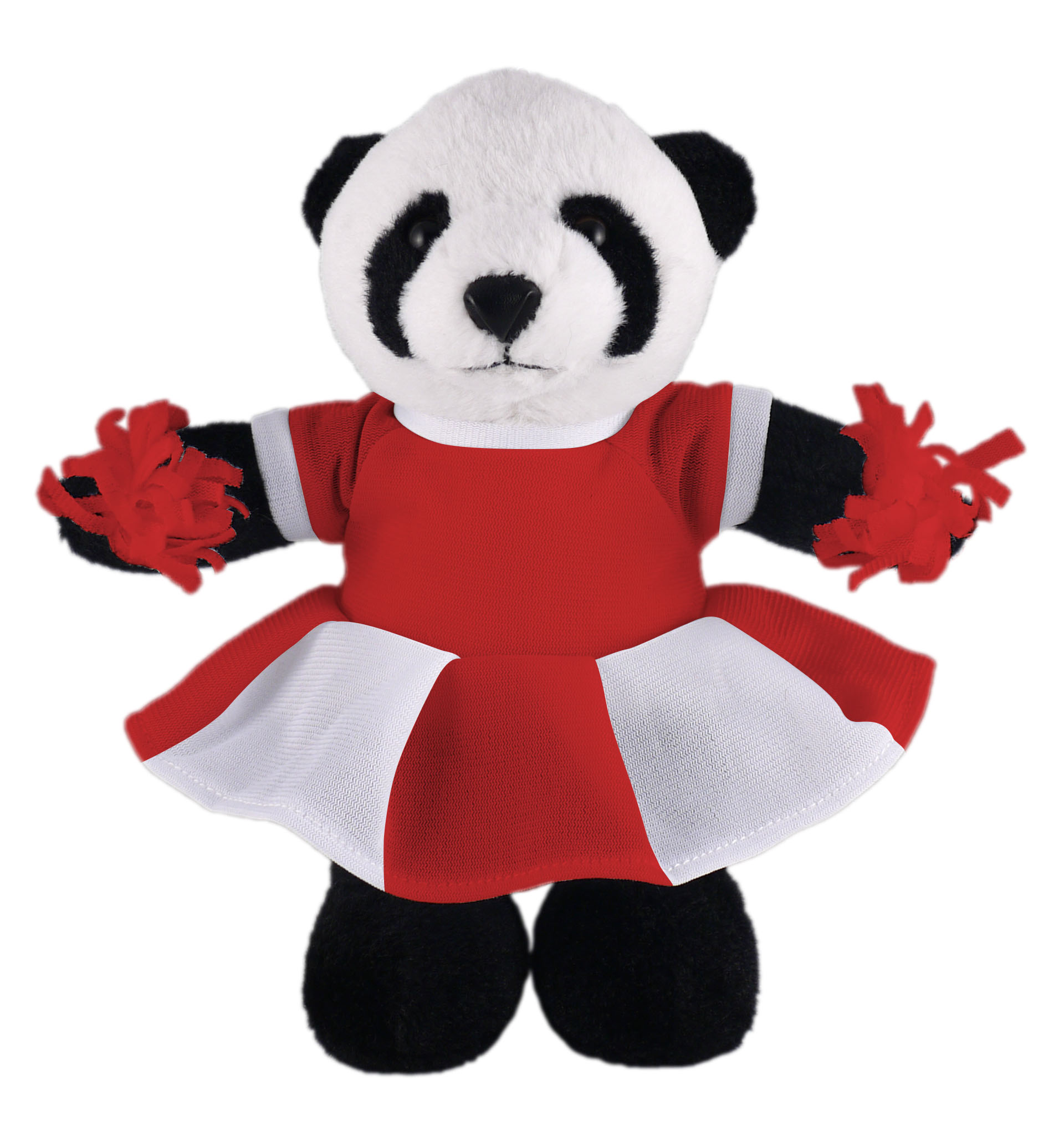 Soft Plush Stuffed Panda with Cheerleader Outfit 3