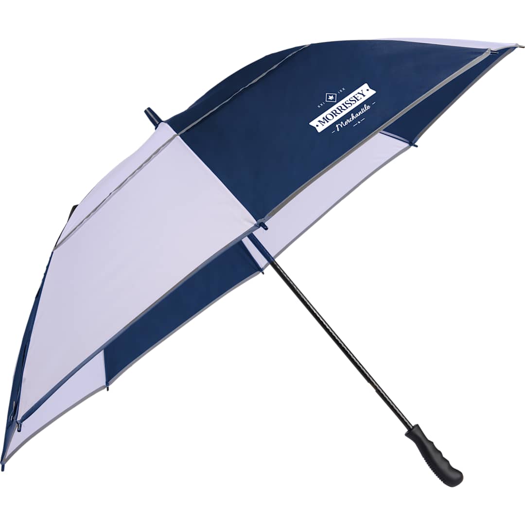 62" RPET Golf Umbrella w/ Reflective Trim 107