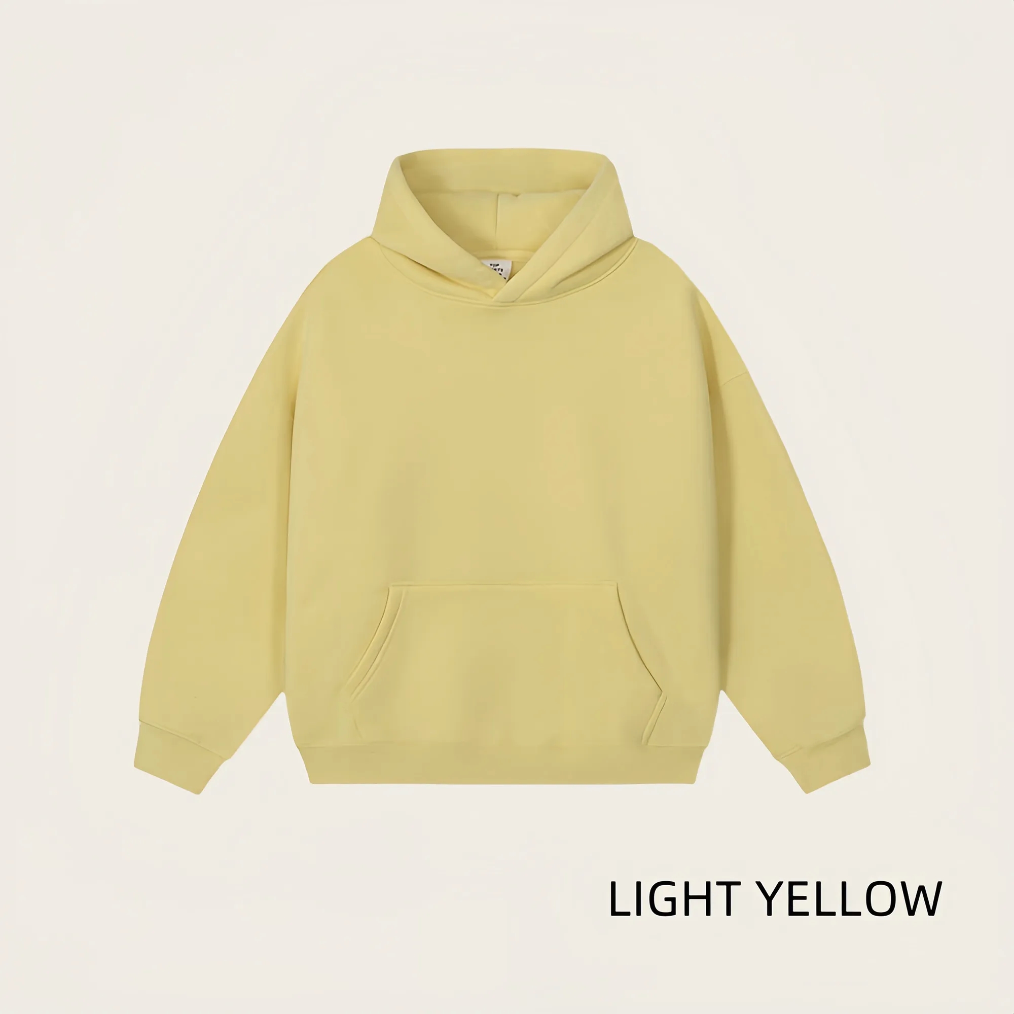 Unisex Cotton Fleece Hoodie, Minimalist Casual Comfort Wear 25