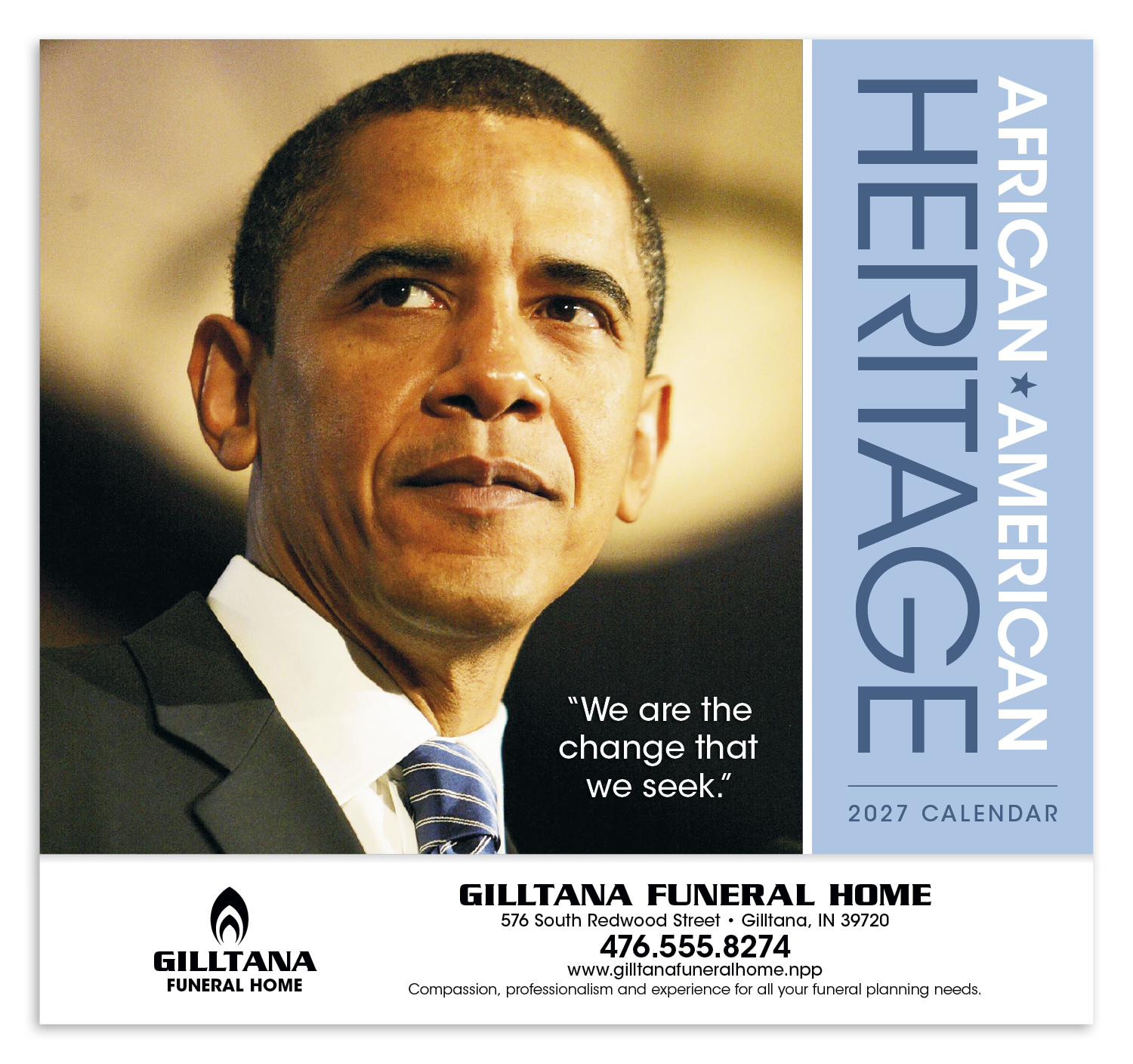 Triumph® Calendars African-American Heritage Barack Obama Calendar 68