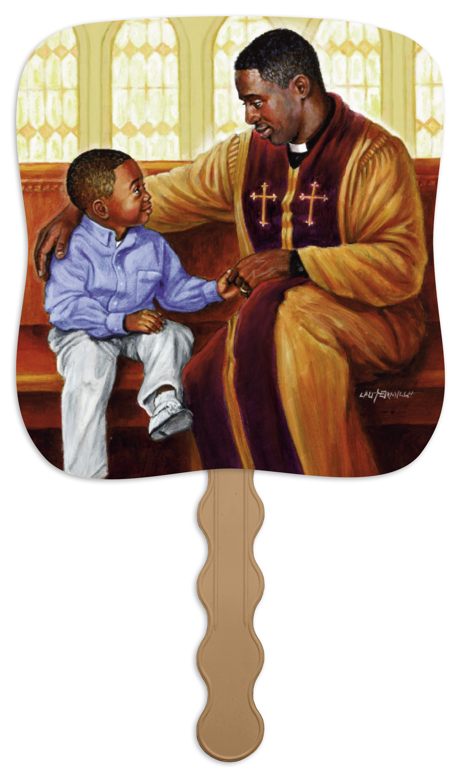 Skinner & Kennedy® Spiritual Guidance - Pictorial Fan 11