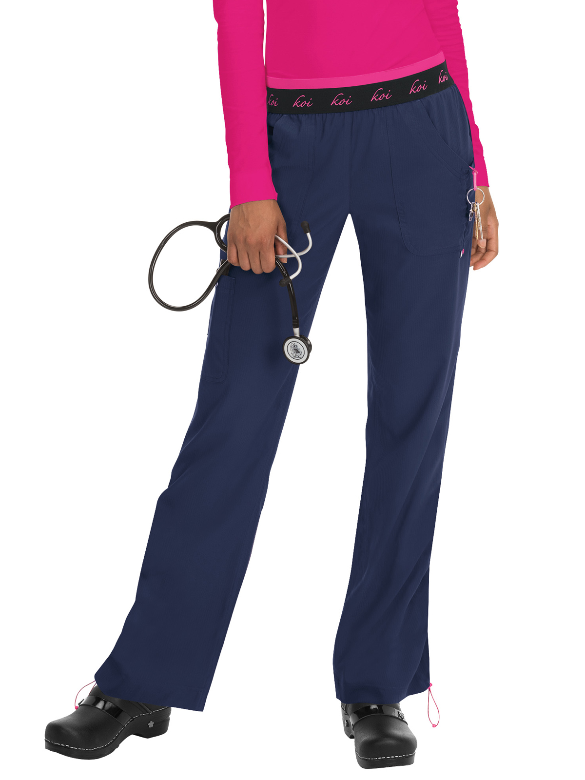 koi - Lite - Women's Five-Pocket Stretch Yoga-Style Spirit Pant 4