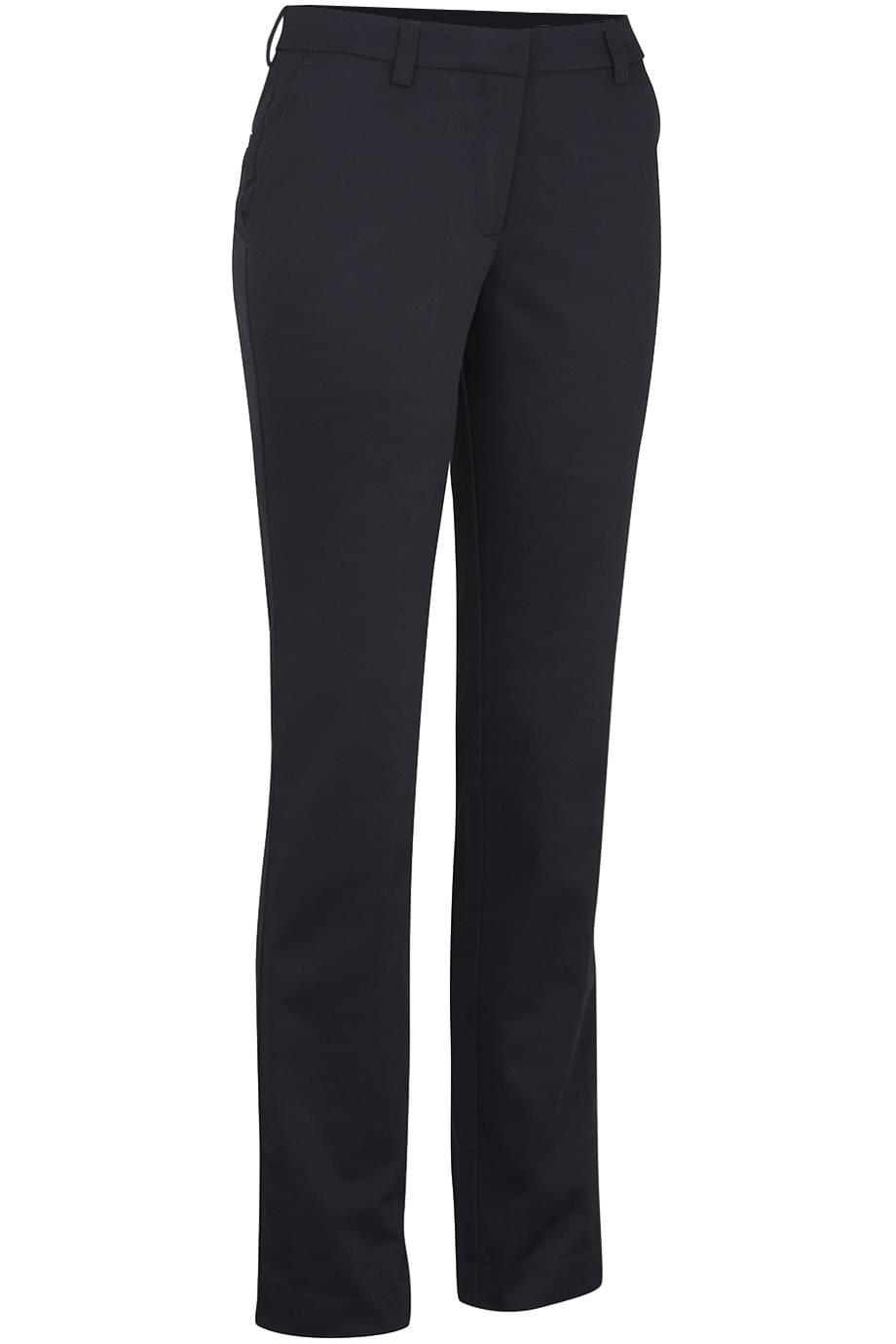 Ladies Slim Chino Flat Front Pant 3