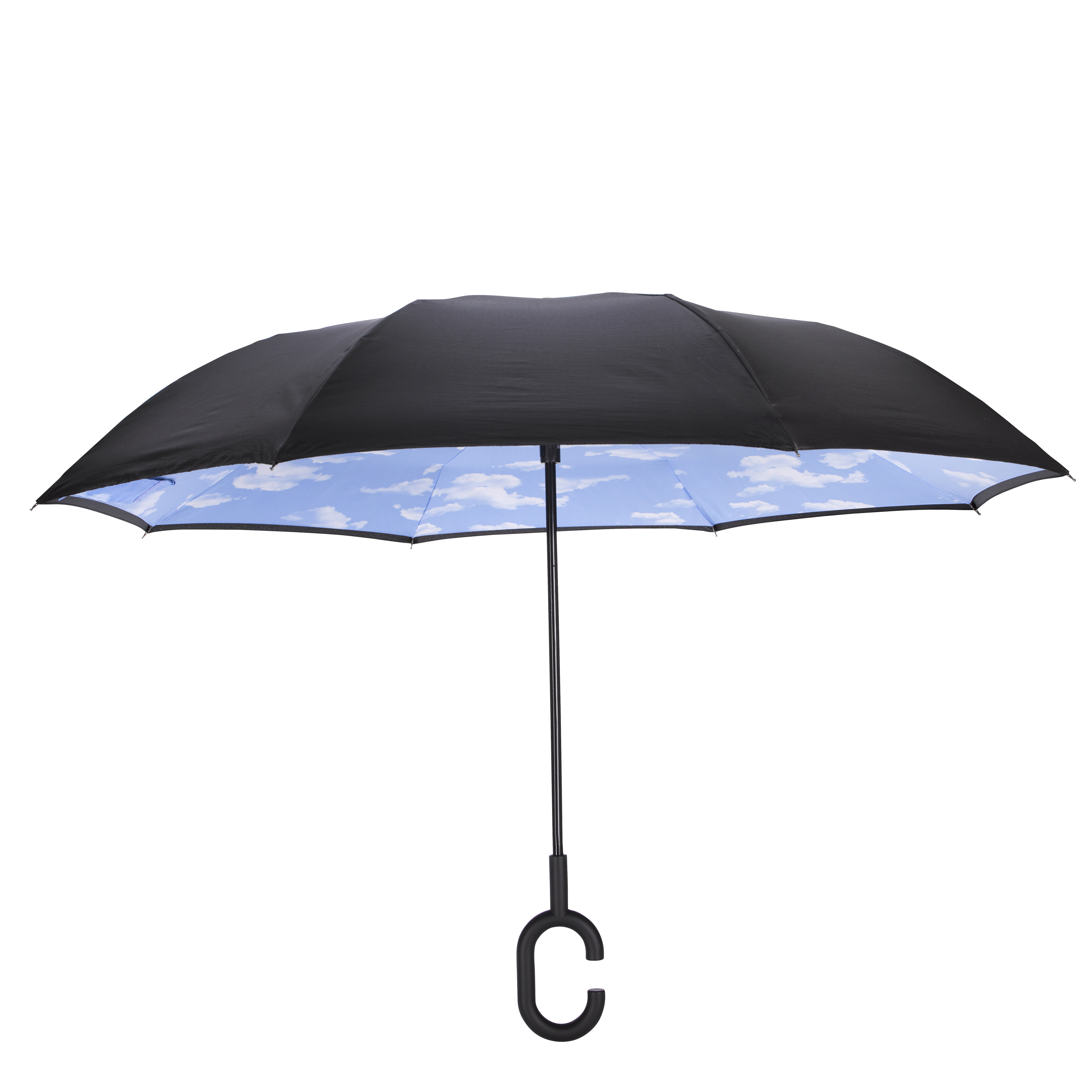 Shed Rain™ UnbelievaBrella® 48" Reverse-Close Manual Stick Umbrella (Prints) 38